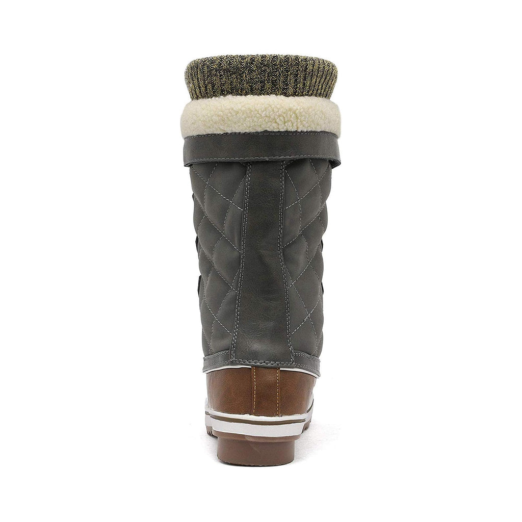 DREAM PAIRS Women's Mid-Calf Waterproof Winter Snow Boots