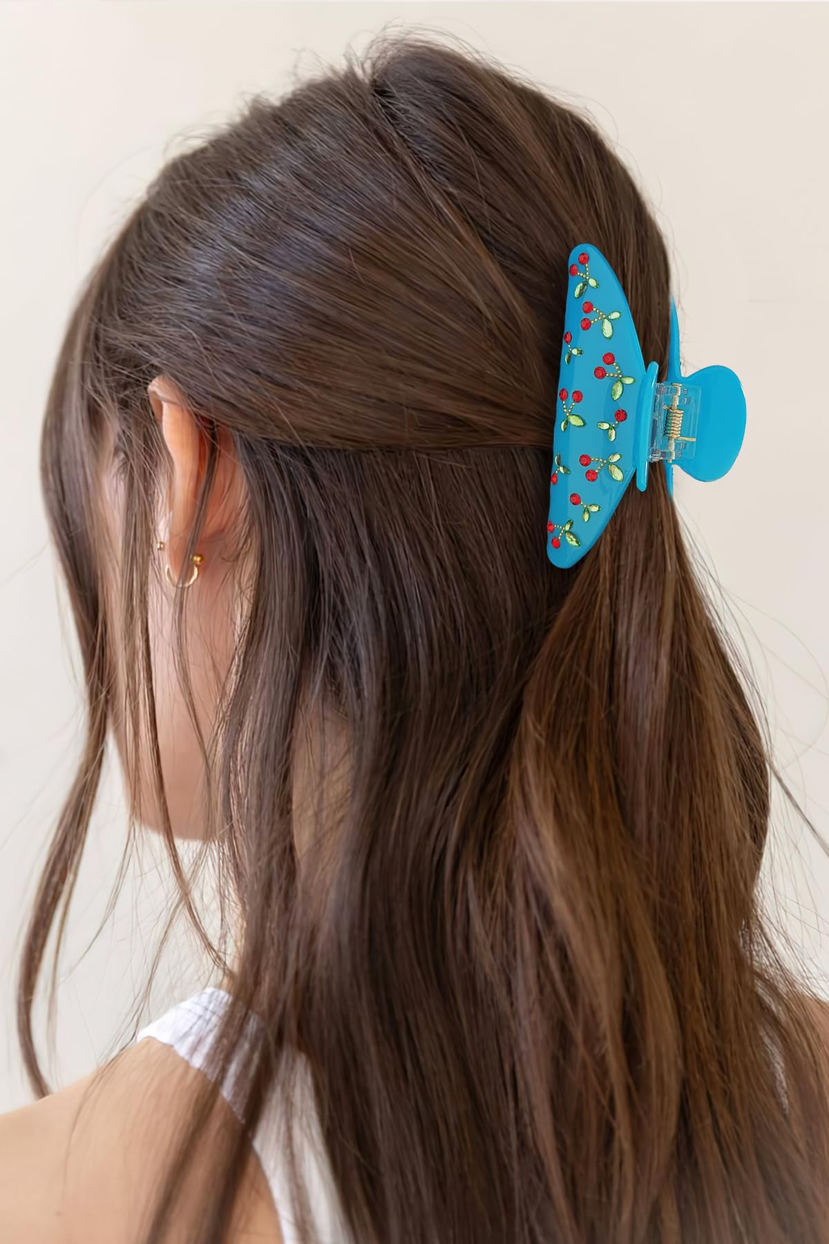 LILIE&WHITE Tortoise Claw Clips For Women - Strong Thick Hair Styling Accessories With Claws For Styling 1PC