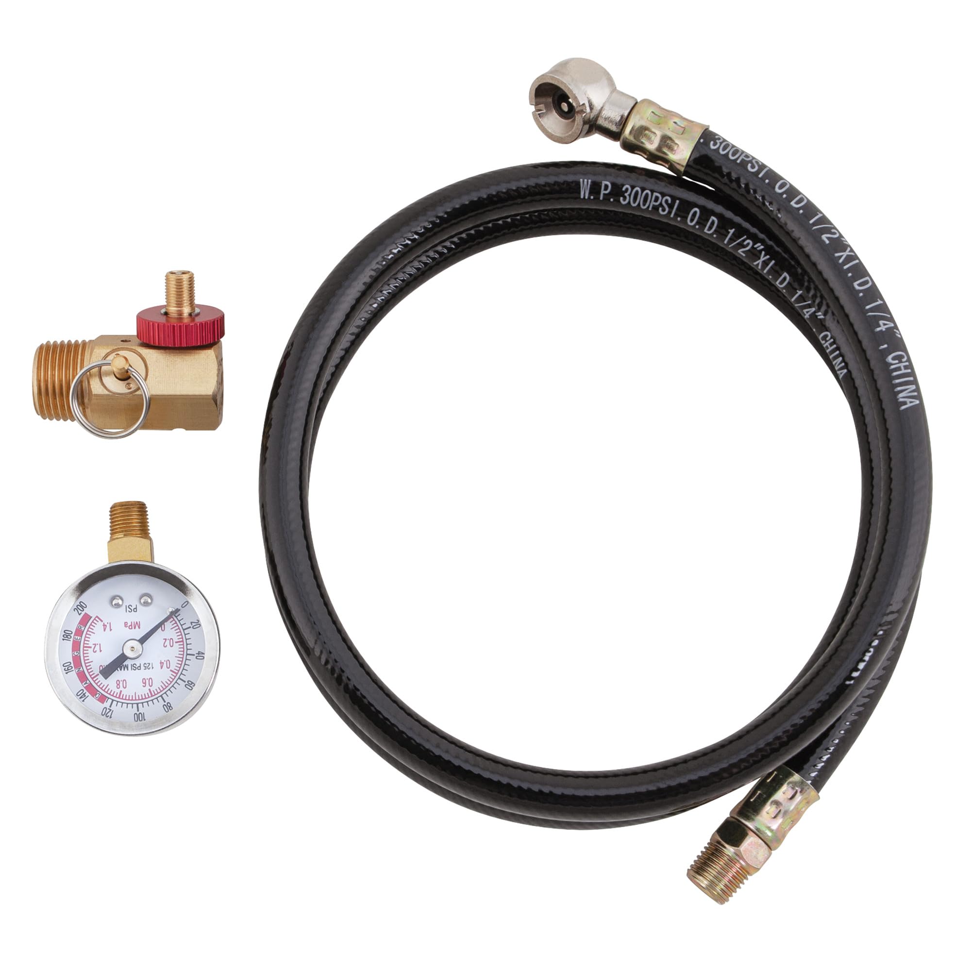 Performance Tool 60505 Air Tank Gauge - Essential for Safe and Accurate Pressure Monitoring, Do Not Exceed Maximum PSI for Optimal Performance