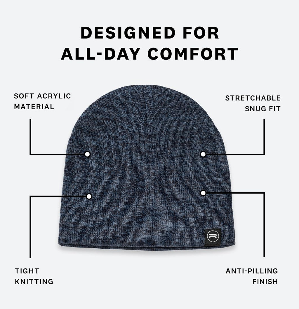 Original Beanie Cap - Soft Knit Beanie Hat - Warm and Durable