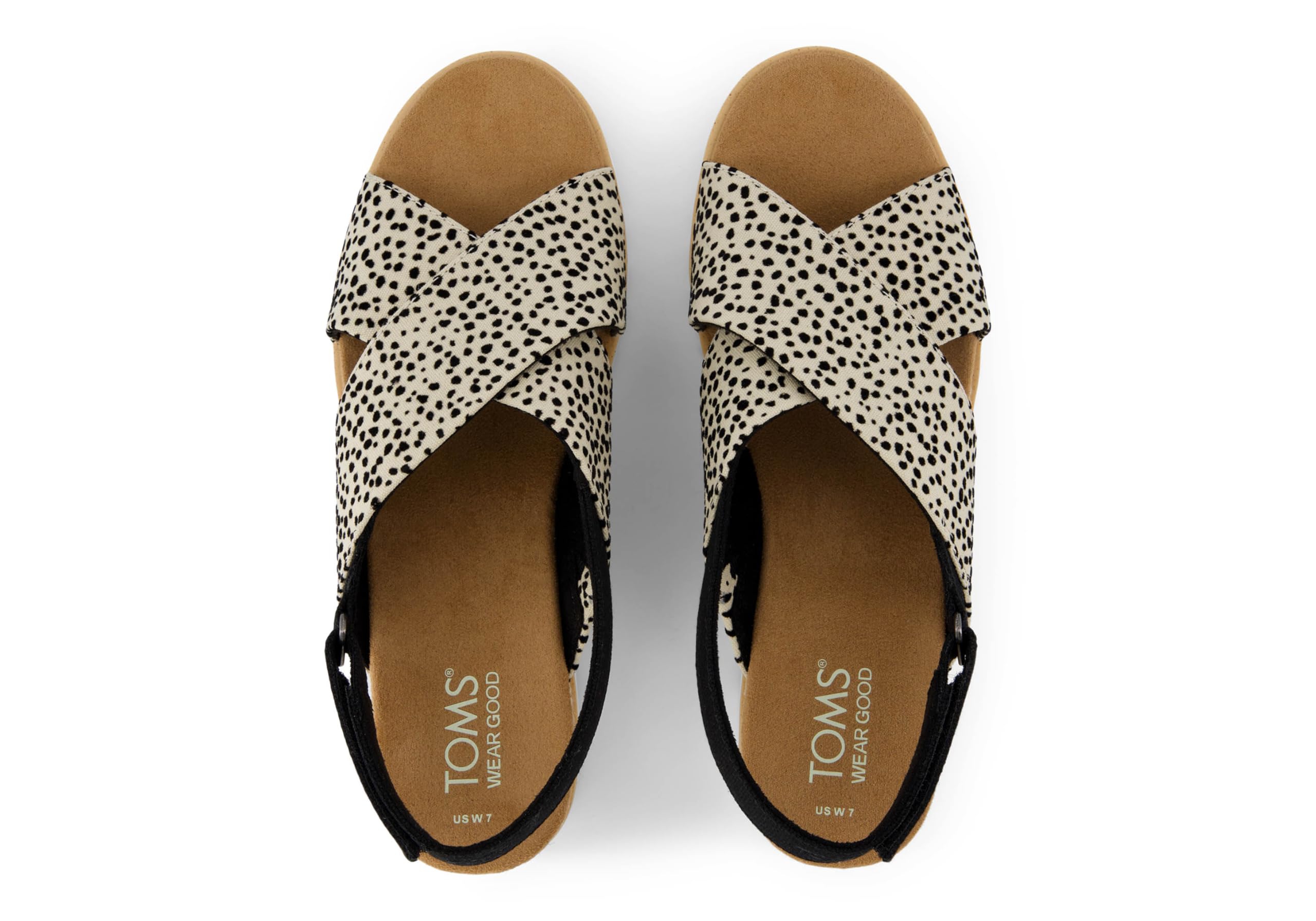 TOMS Women's Diana Crossover Platform Sandals
