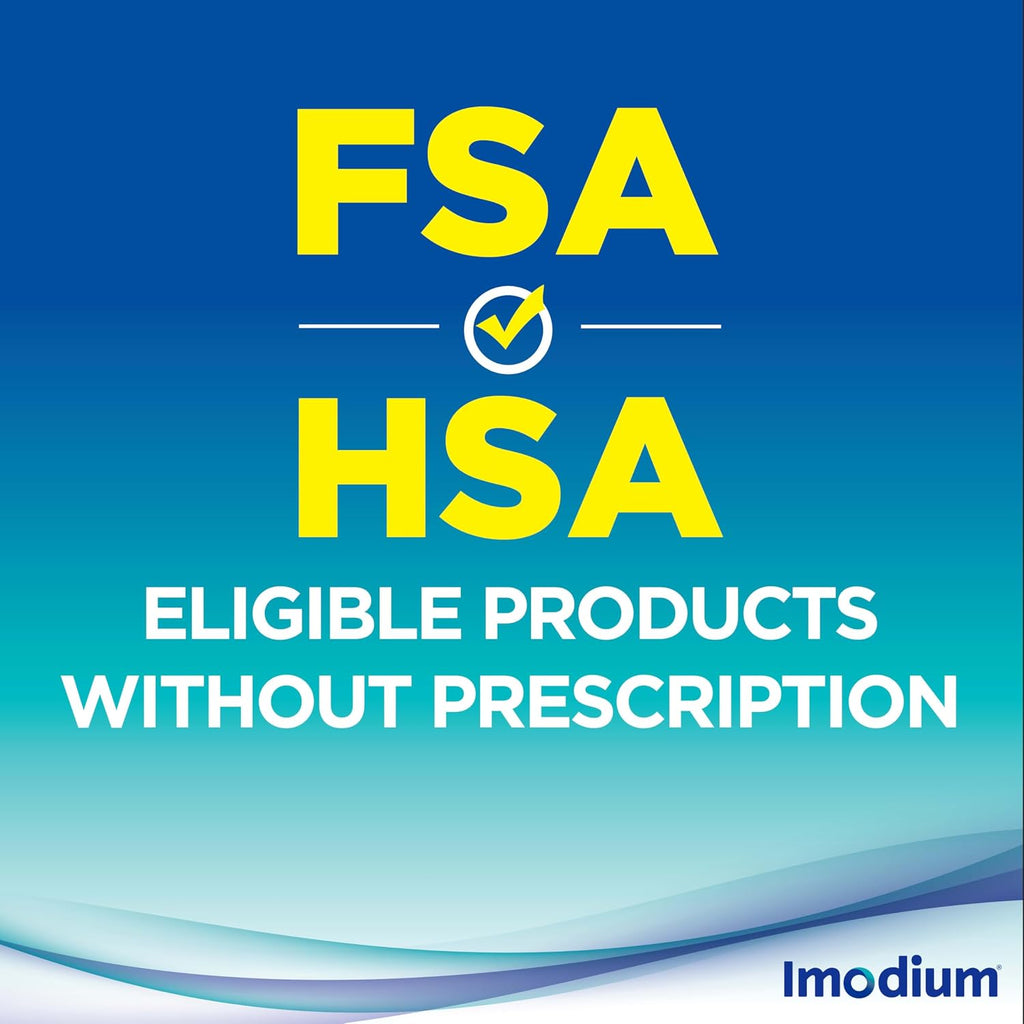 Imodium A-D Diarrhea Relief Softgels with Loperamide HCl, Anti-Diarrheal Medicine to Help Control Symptoms of Diarrhea Due to Acute, Traveler's Diarrhea, HSA/FSA Eligible, 12 ct