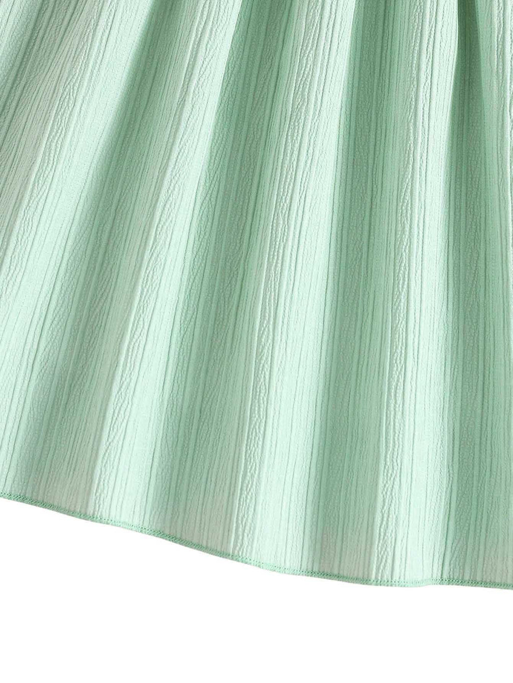 Floerns Girls Cold Shoulder Ruffle Trim Short Sleeve Belted A Line Midi Dress