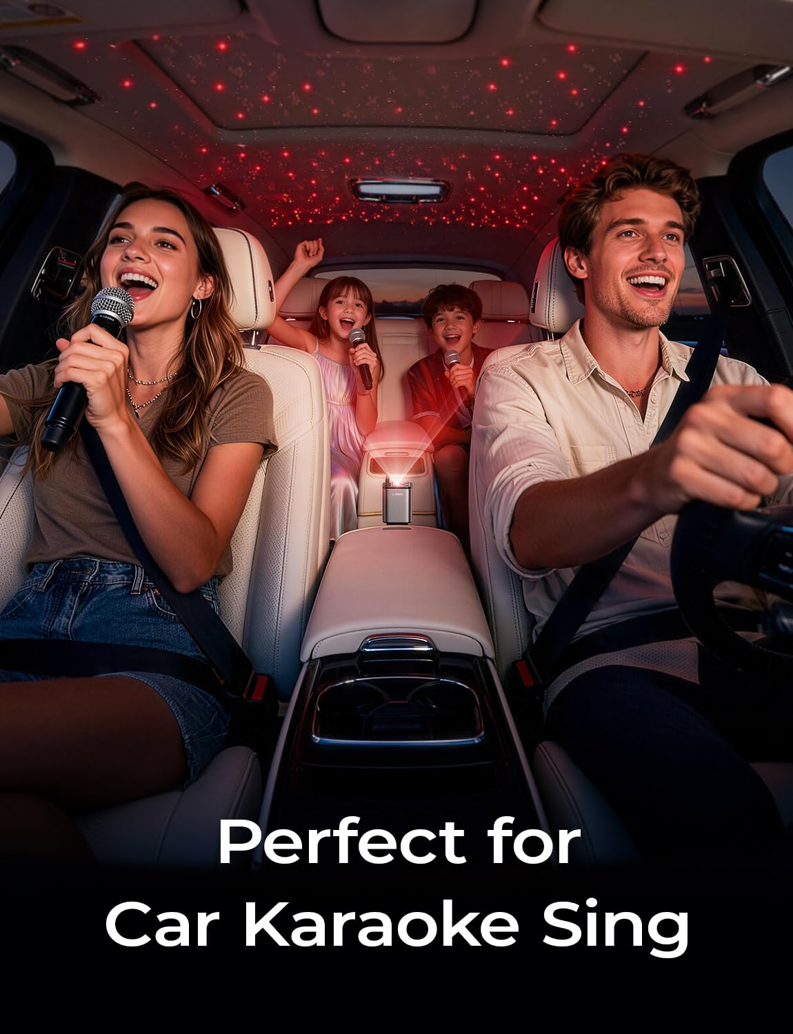 LISEN Retractable Car Charger, 84W Car Charger USB C Fast Charger Adapter for iPhone, Car Accessories for Men Women, Birthday Gifts for Fathers Day for Men Dad Husband, for iPhone 17 16 15 14 13 12 11