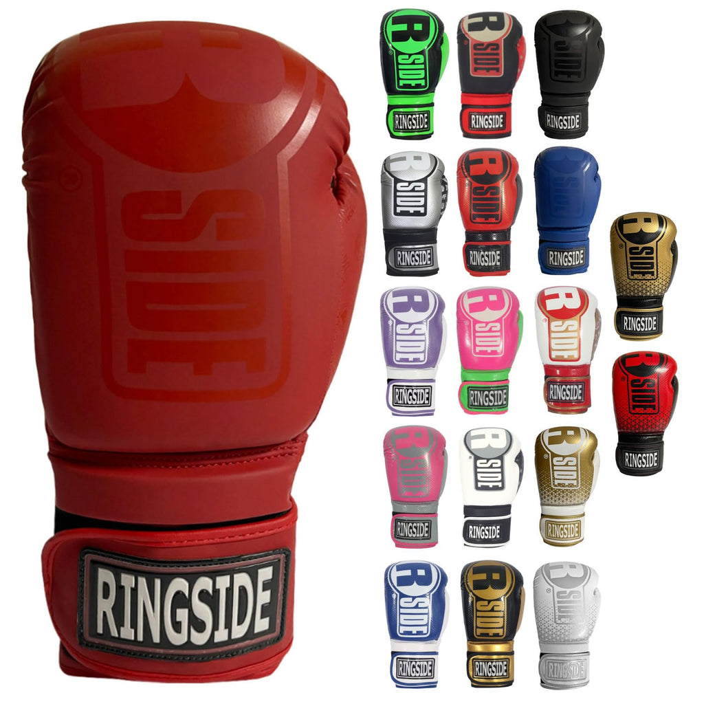 Ringside Apex Bag Gloves, IMF-Tech Boxing Gloves with Secure Wrist Support, Synthetic Boxing Gloves for Men and Women