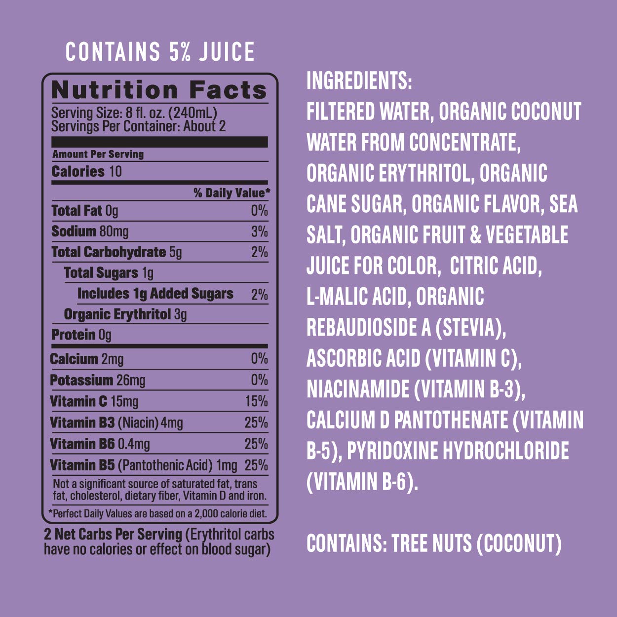 ROAR Complete Hydration Organic - Electrolyte Drinks Loaded with Vitamins C, B5, B12 - Non-GMO, Gluten-Free - Strawberry Lemonade - 12 pc