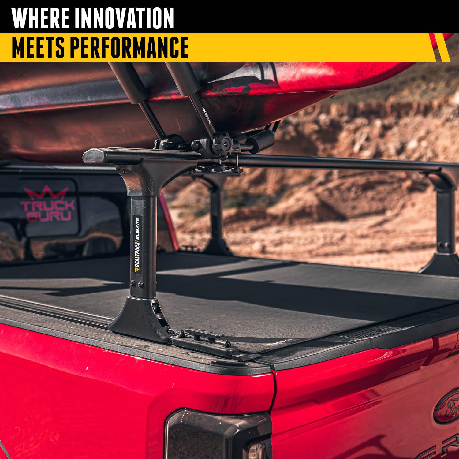 RealTruck BAK BAKFlip F1 Hard Folding Truck Bed Tonneau Cover | 772133 | Fits 2020-2026 Chevy/GMC Silverado/Sierra 2500/3500HD 6' 10" Bed (82.2")