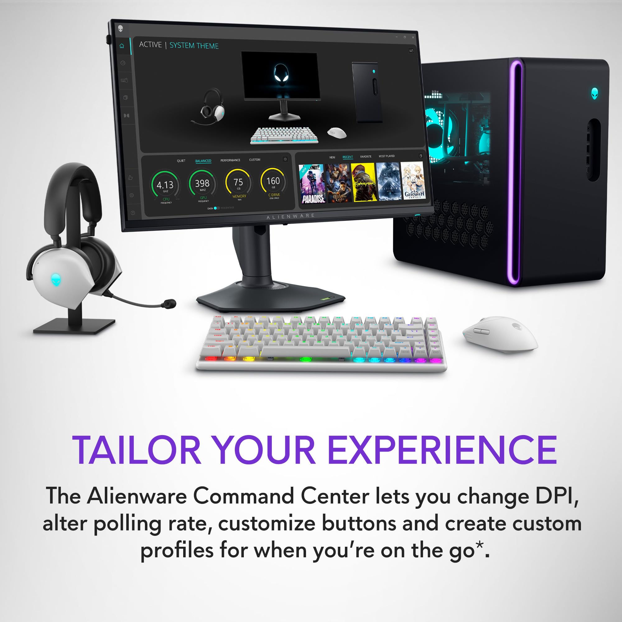 Alienware Wired Gaming Mouse - AW320M