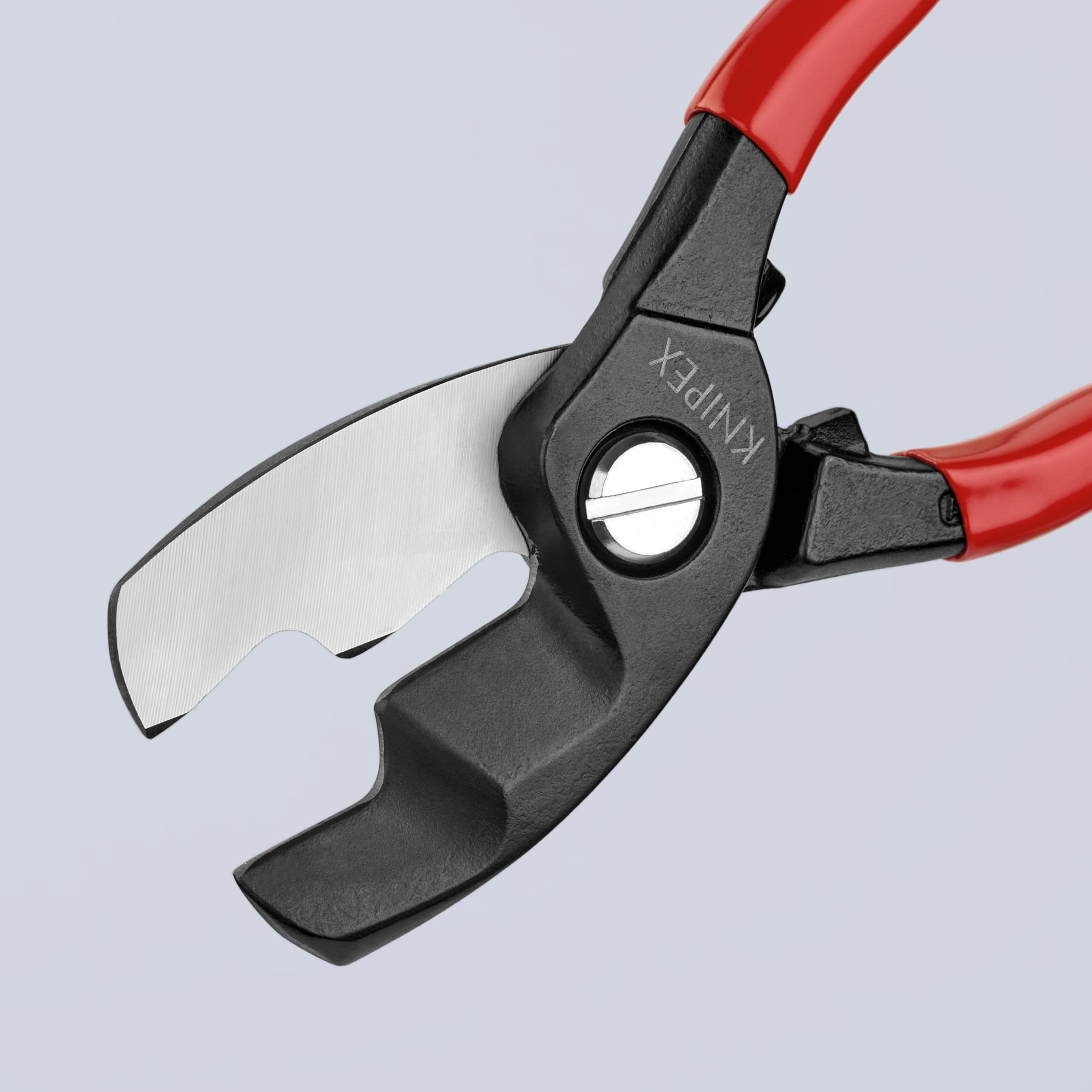 KNIPEX Tools - Cable Shears, Twin Cutting Edge (9511200), 8 inches