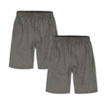 Hanes Boys Jersey Shorts Pack, 2-Pack, Cotton Shorts for Boys with Pockets, Pull-On Shorts