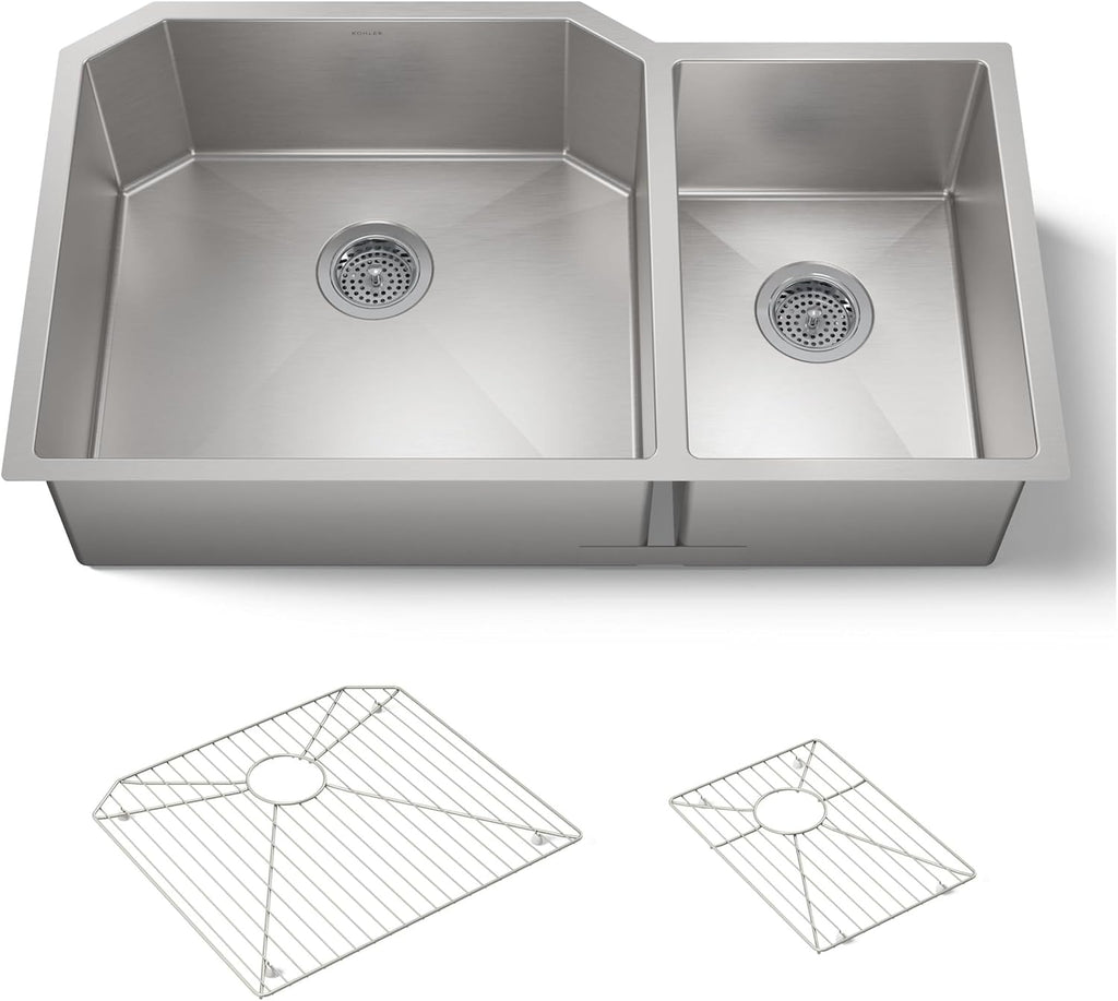 KOHLER Strive Self-Trimming Farmhouse SmartDivide