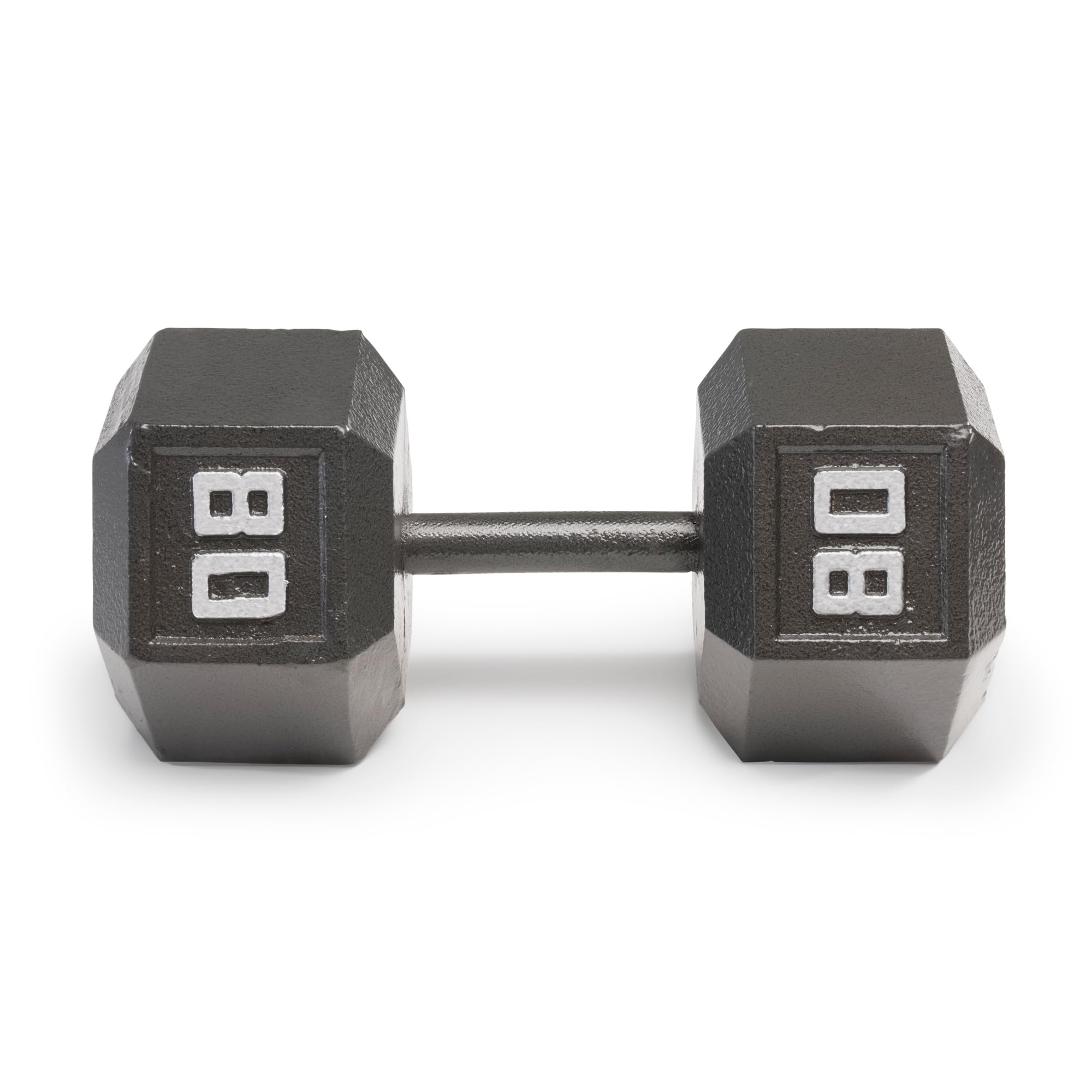 Marcy Cast Iron Hex Dumbbells Collection - Available size from 3-lb to 100-lb, SOLD INDIVIDUALLY