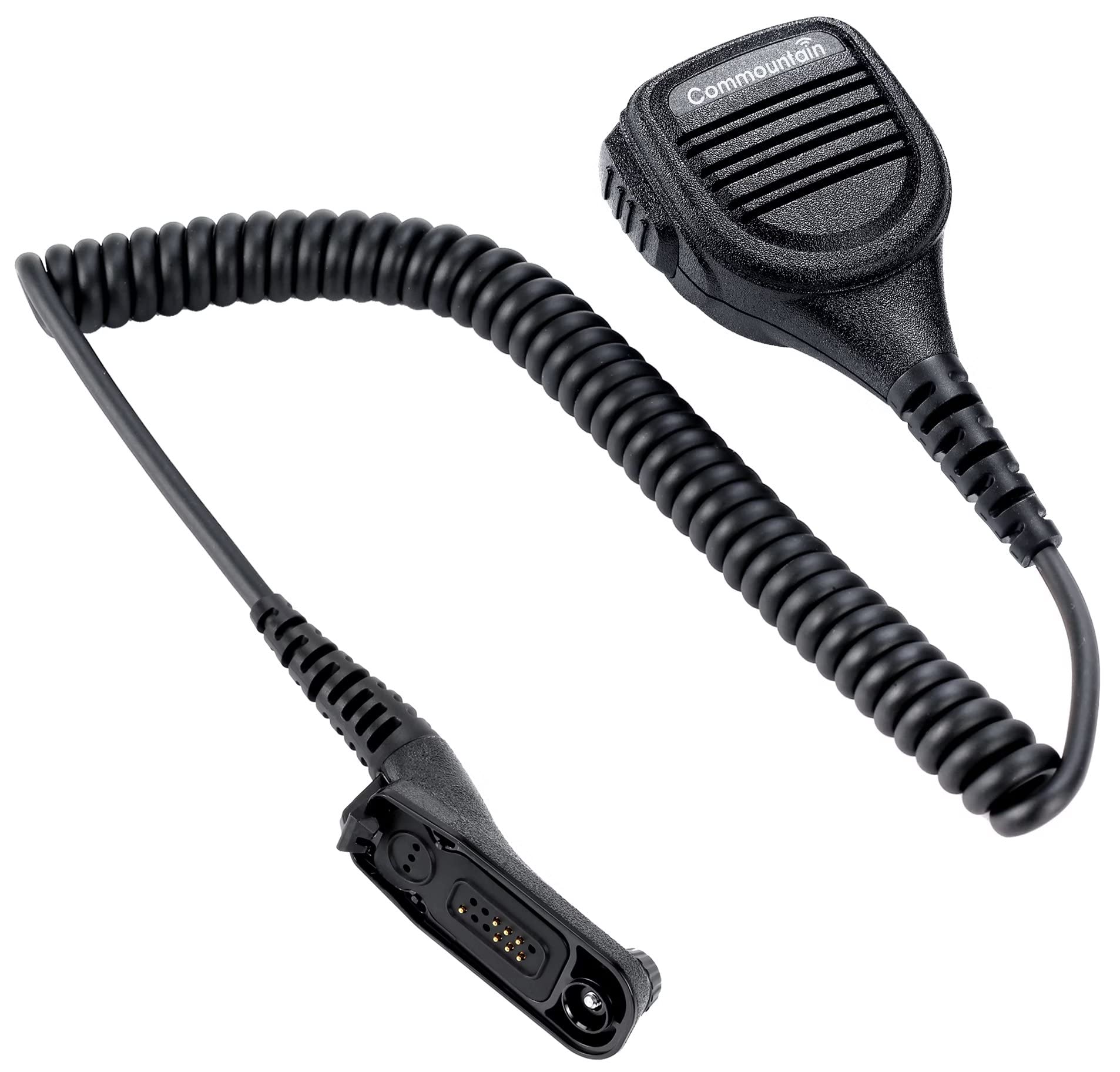 commountain Speaker Mic Compatible for Motorola Radios APX-6000 XPR-7550e APX-8000 (7000 4000) XPR-7350e (7580e 7380e 7550 7350) APX6000 APX7000 APX8000 XPR7550 XPR7550e, Shoulder Microphone