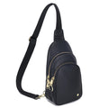 INICAT Small Crossbody Sling Bags Faux Leather Fanny Packs Purses for Women Everyday & Travel