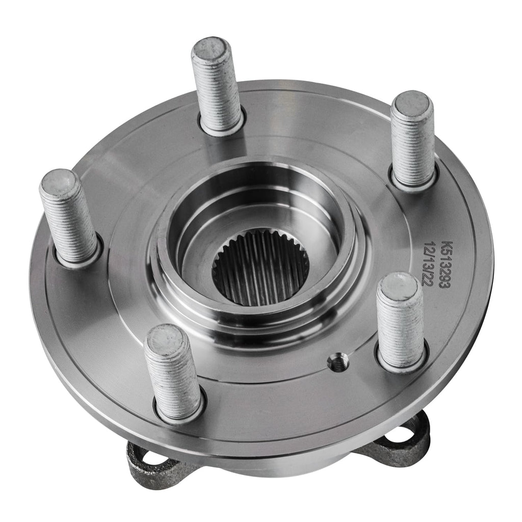 Detroit Axle - 4WD Front Wheel Bearing Hubs for Toyota 4Runner FJ Cruiser Tacoma Lexus GX460 GX470, Replacement Wheel Bearings and Hub Assembly Set, Pair Hubs