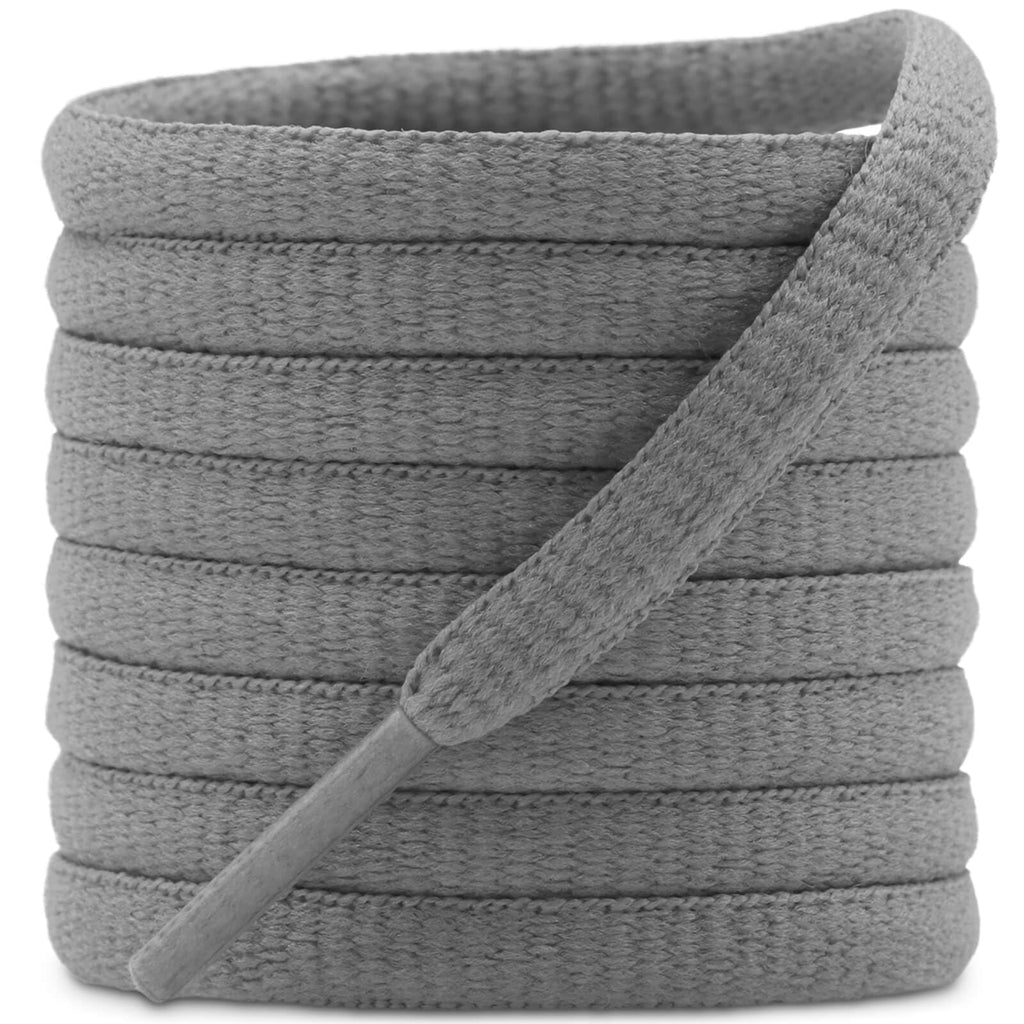 DELELE 2Pair Oval Shoes laces 42 Colors Half Round 1/4" Athletic ShoeLaces for Sport/Running Shoes Shoe Strings