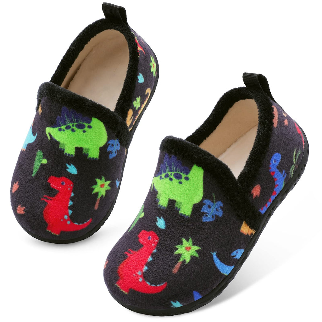 Lefflow Toddler Slippers Boys Girls House Shoes Slip on Baby Sock Shoes Lightweight Outdoor Walking Shoes
