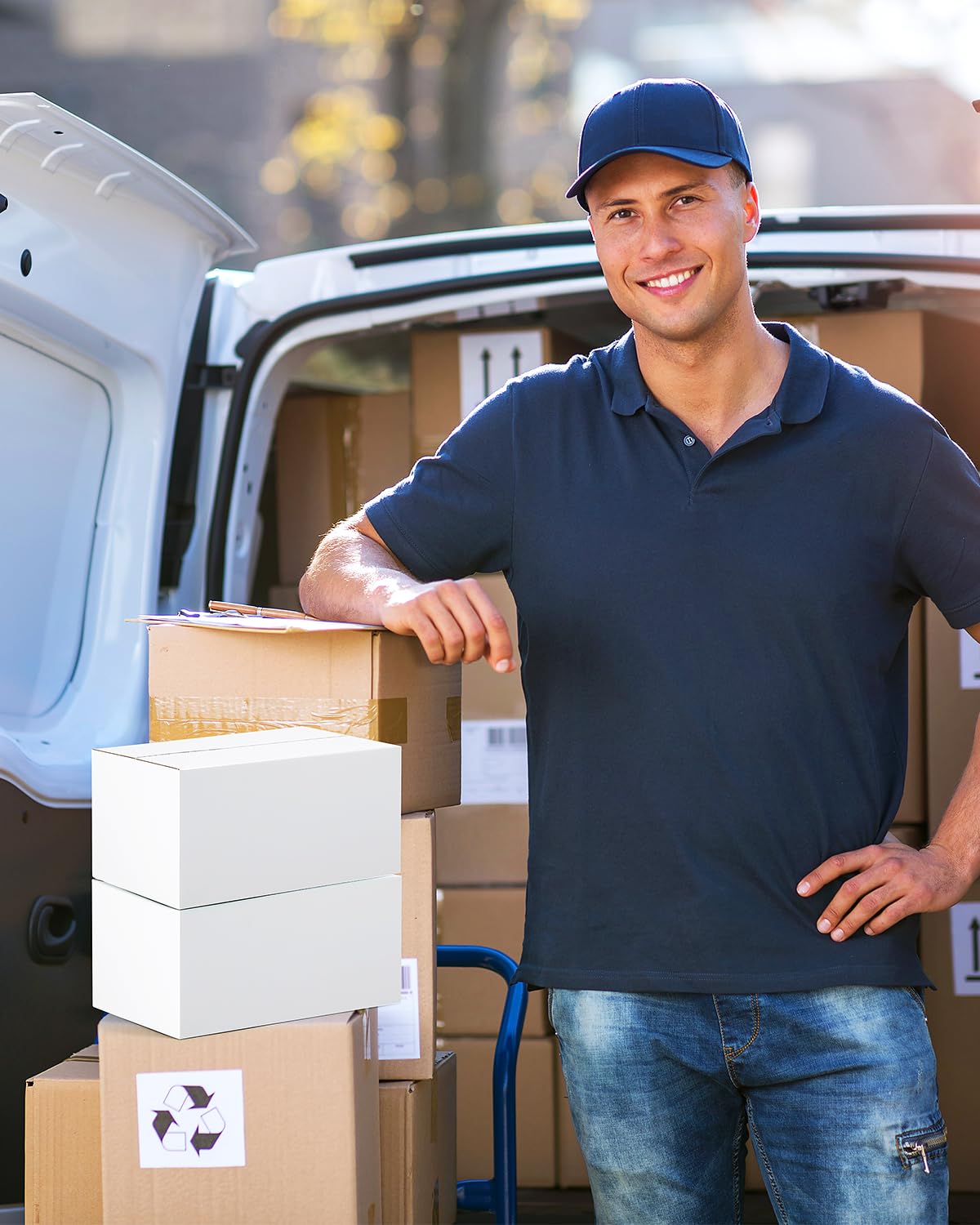 40-Pack-Small-Shipping-Boxes-6x4x4, Corrugated-Cardboard-Boxes-for-Packaging-Small-Business, Brown-Boxes-Mailers