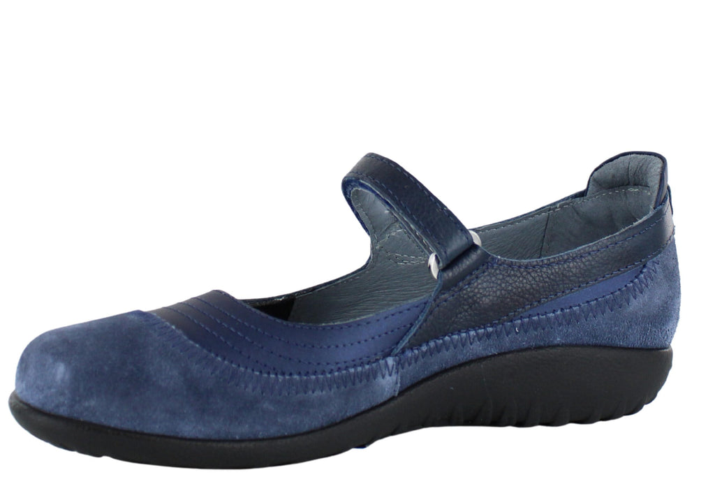 NAOT Footwear Women's Kirei Maryjane with Cork Footbed and Arch Comfort and Support - Lightweight and Perfect for Travel- Removable Footbed