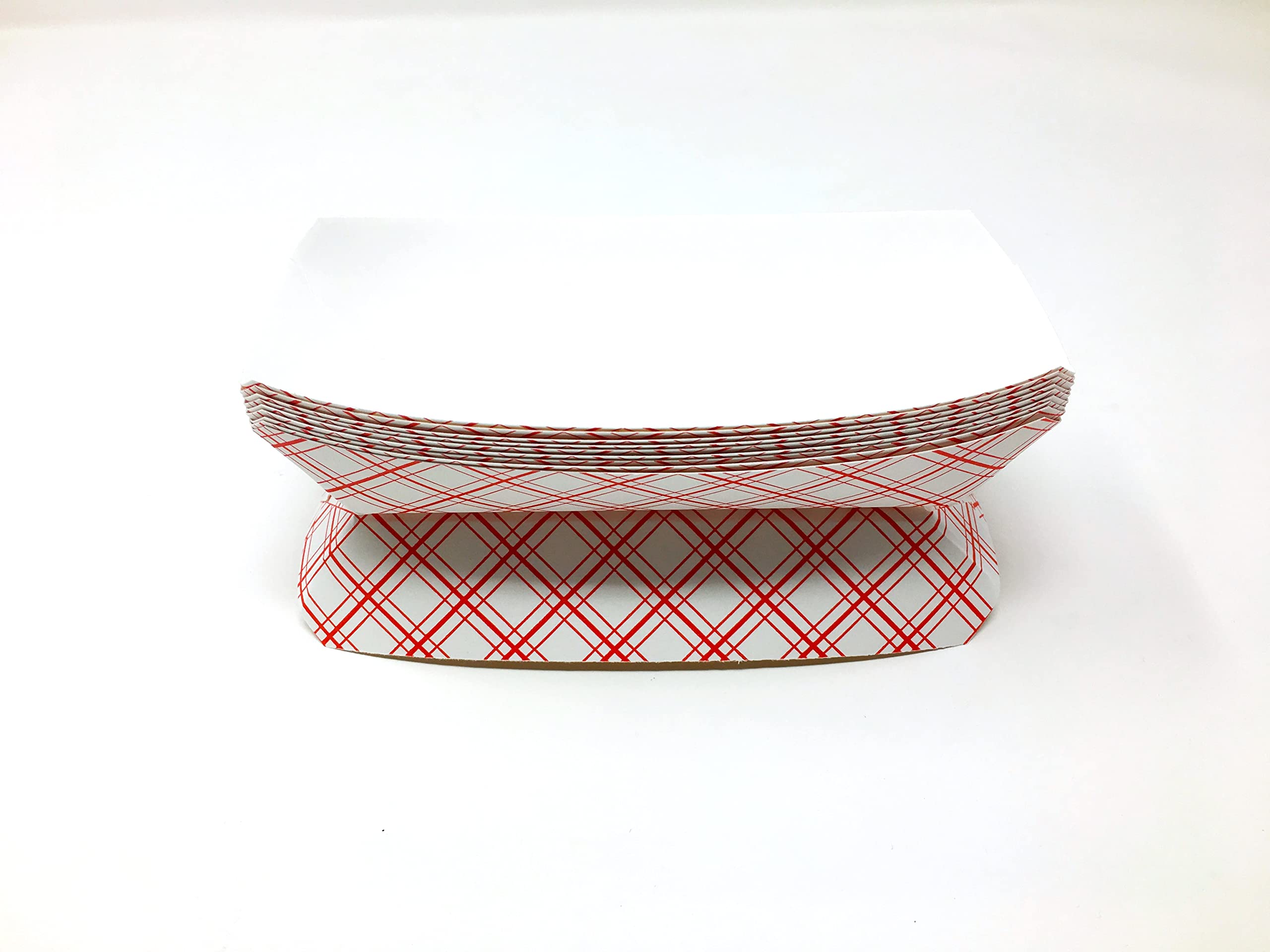 Mr Miracle 7 Inch Paper Hot Dog Tray in Kraft Paper. Pack of 25. Disposable, Recyclable and Fully Biodegradable. Made in USA