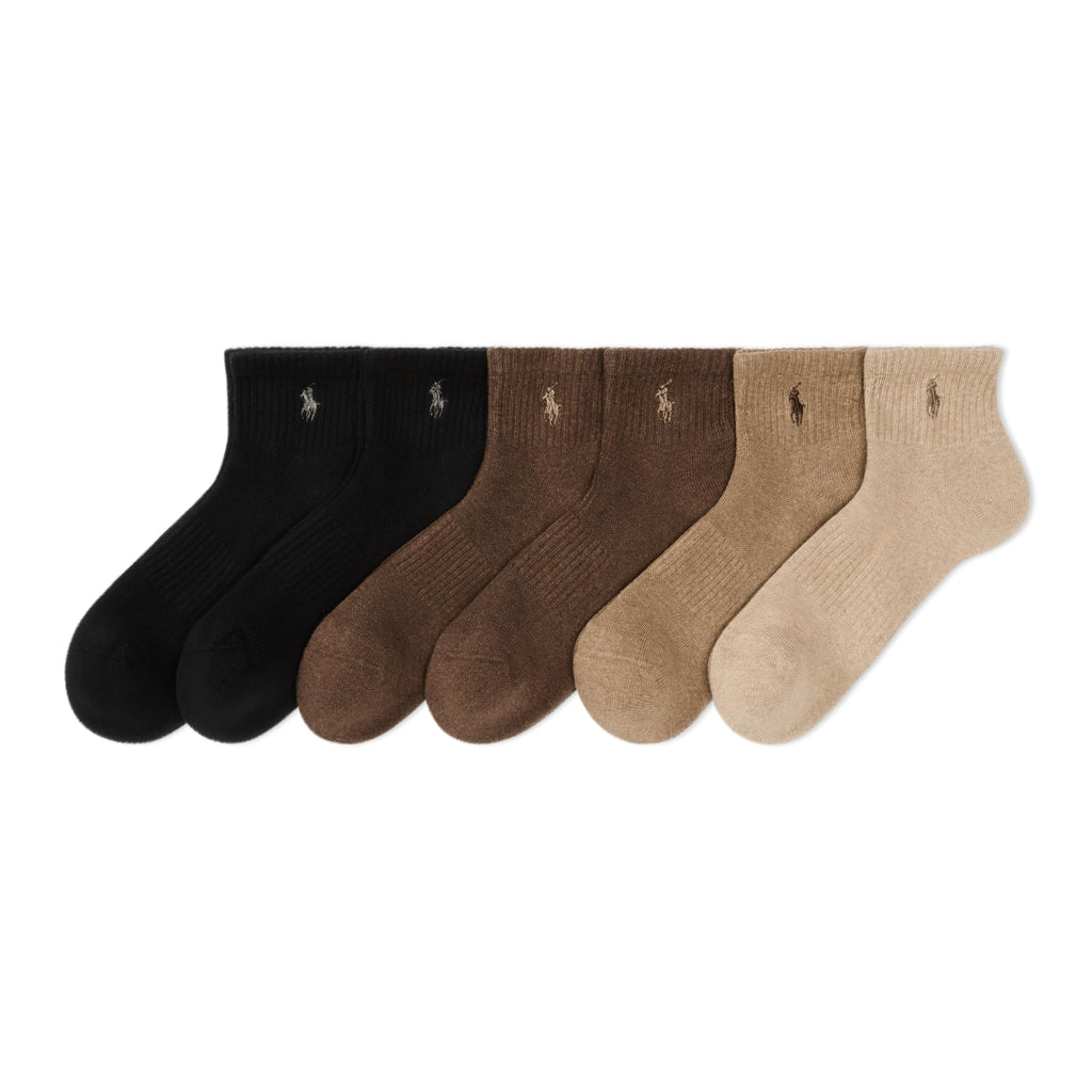 POLO RALPH LAUREN Men's Performance Cotton Quarter Socks