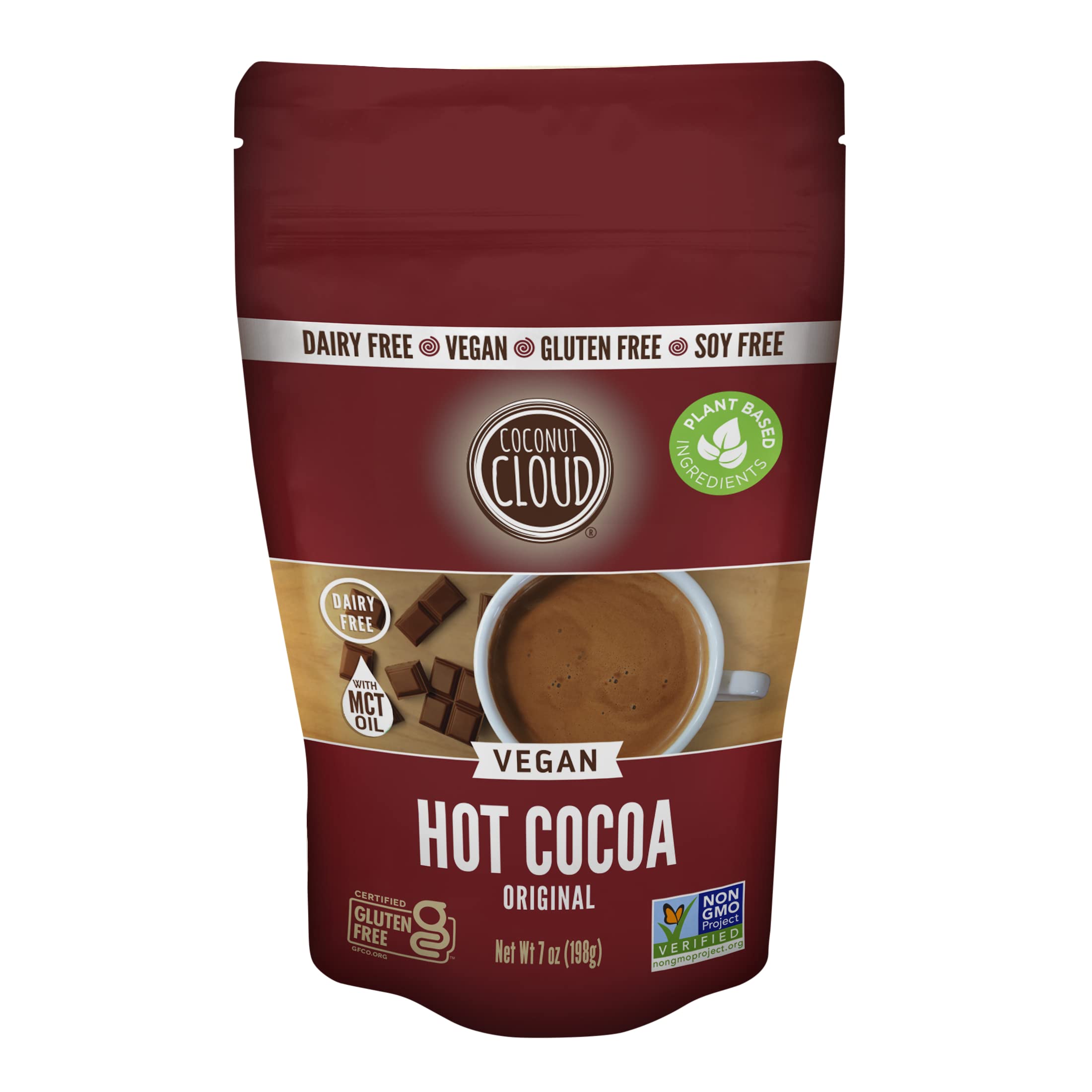 Coconut Cloud: Vegan, Natural, Delicious, Creamy Chocolate | Made in Colorado from Premium Milk Powder (Non-GMO, Gluten Free), Winter Cocoa Bundle, 7oz Each (Original, Toasted Marshmallow & Peppermint)…