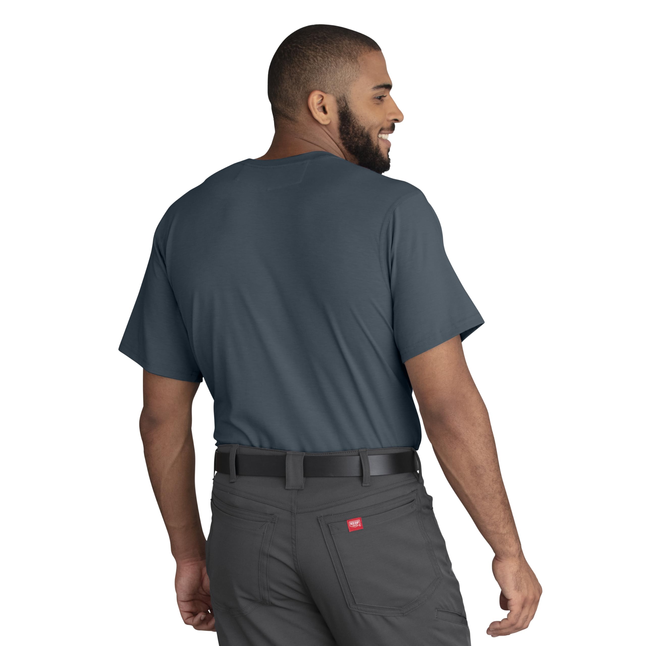 Red Kap Men's Cooling Short Sleeve Pocket Tee
