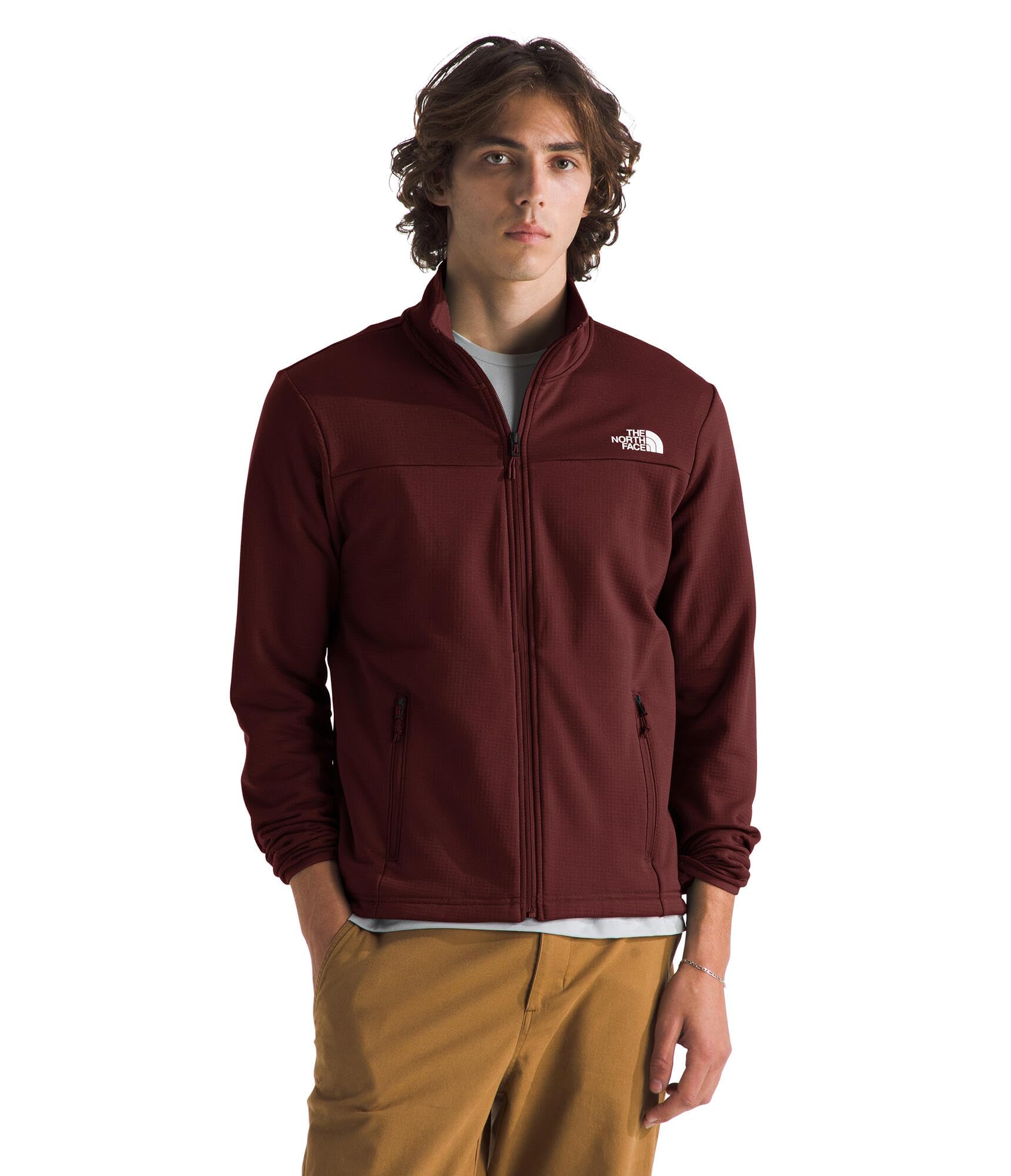 The North Face Cedar Trail Grid Fleece Full Zip Jacket