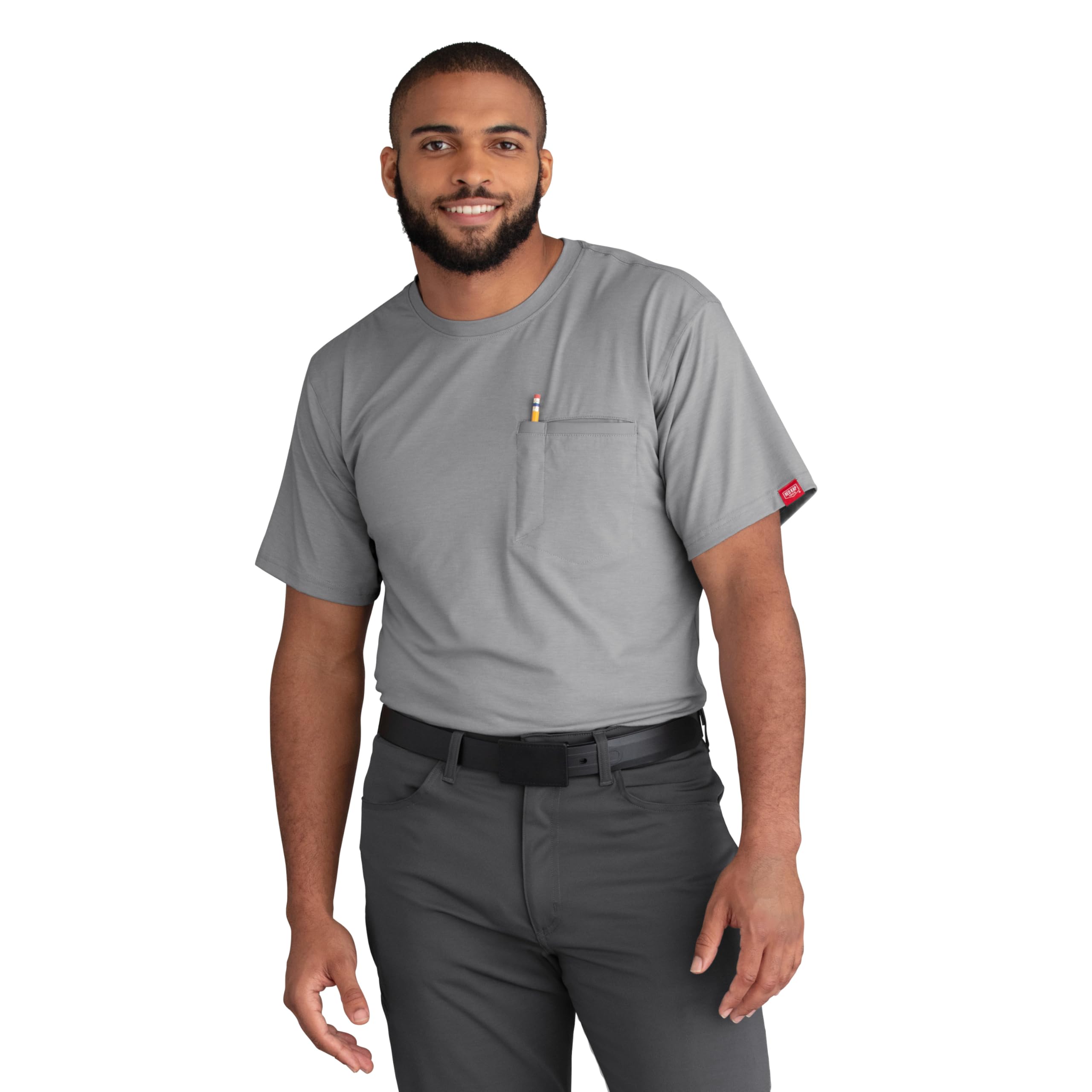 Red Kap Men's Cooling Short Sleeve Pocket Tee