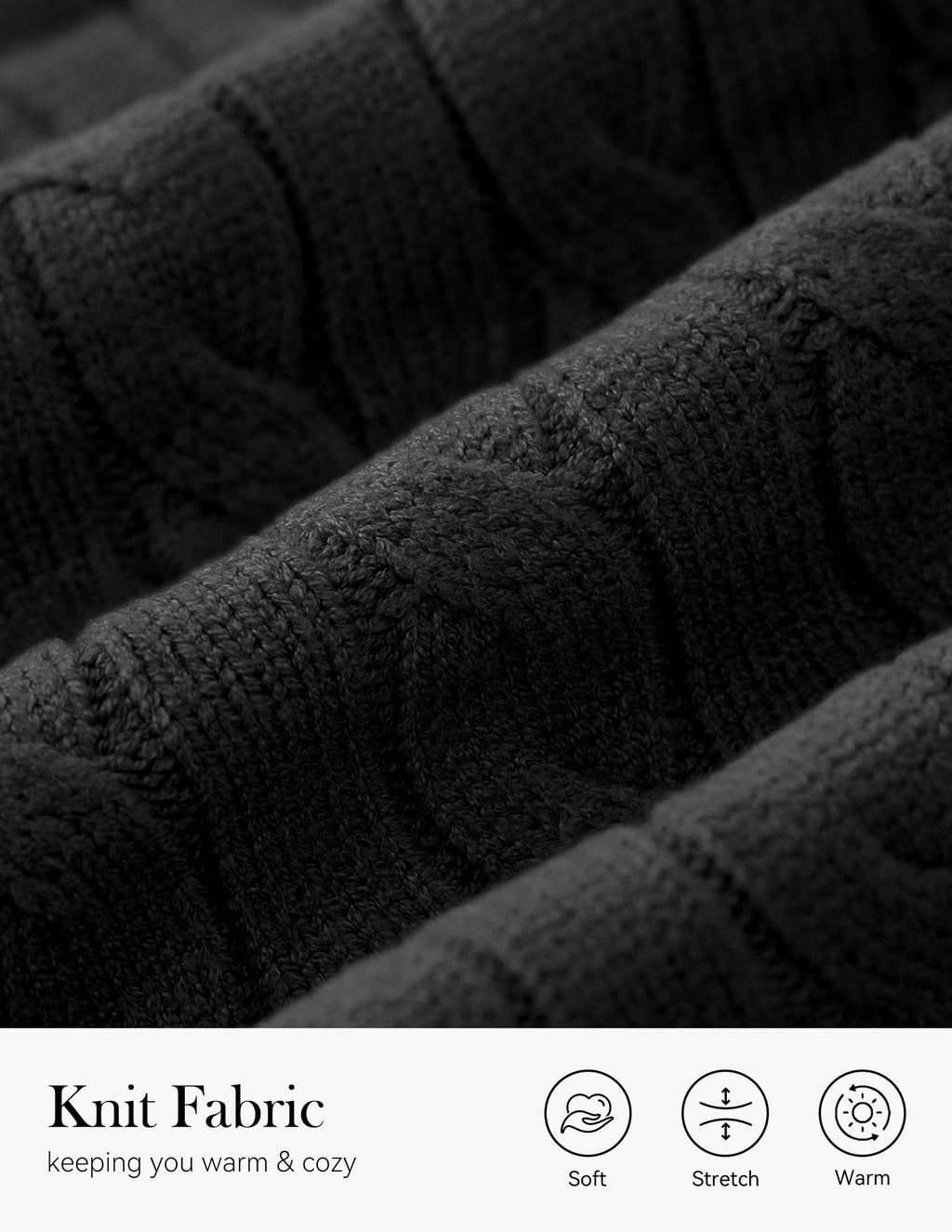 PRETTYGARDEN Spring Cable Knit Oversized Sweaters for Women 2026 Polo V Neck Long Sleeve Casual Chunky Sweater Pullover Tops