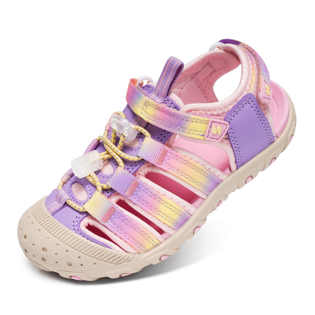 Stelle Girls Sport Water Sandals Kids Hiking Sandals Boys Summer Outdoor Beach Closed-Toe Athletic Shoes for Toddler/Little/Big Kids