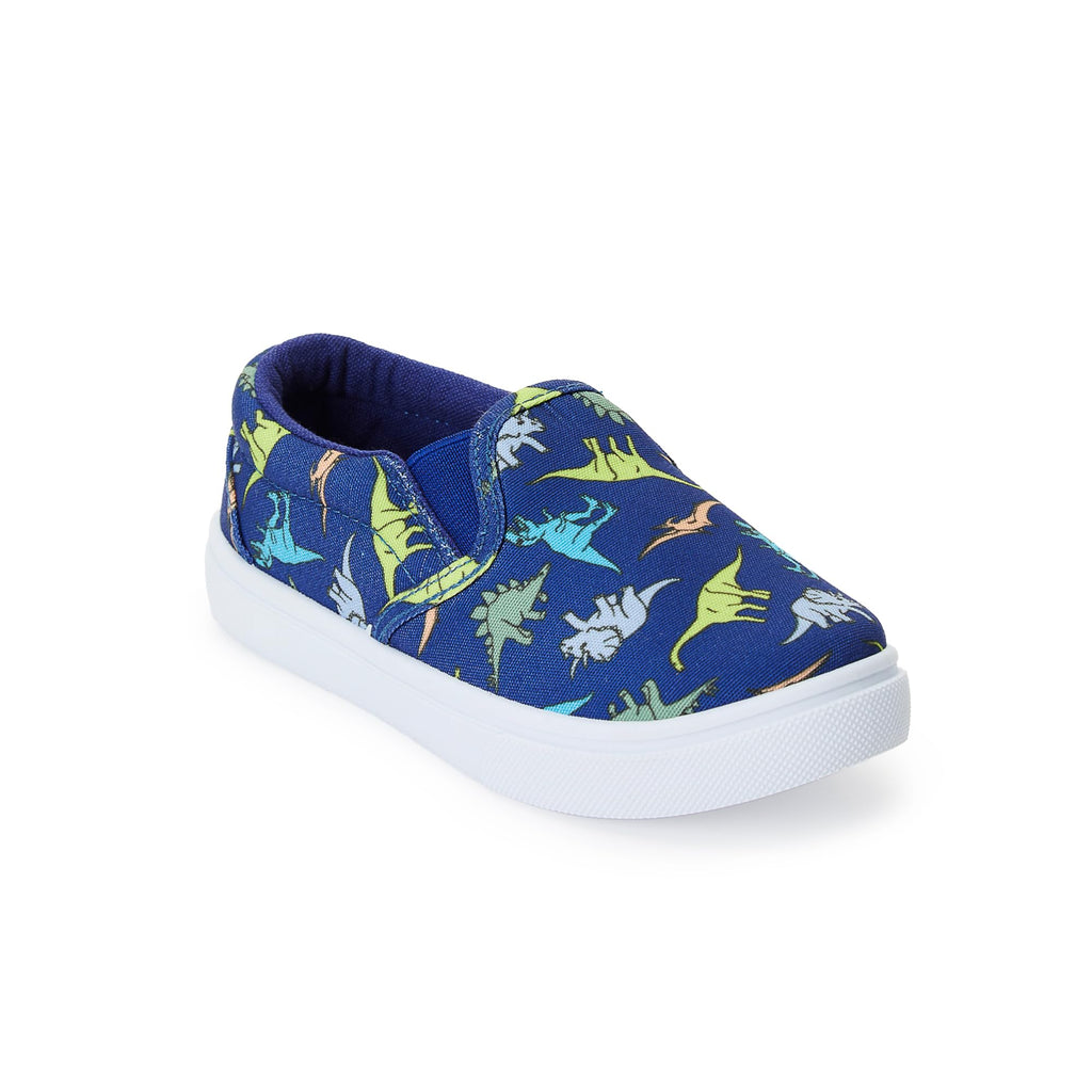 FabKids Kids Sneakers Boys Girls Canvas Shoes Slip On Low Top Footwear for Toddler Little Kid Big Kid
