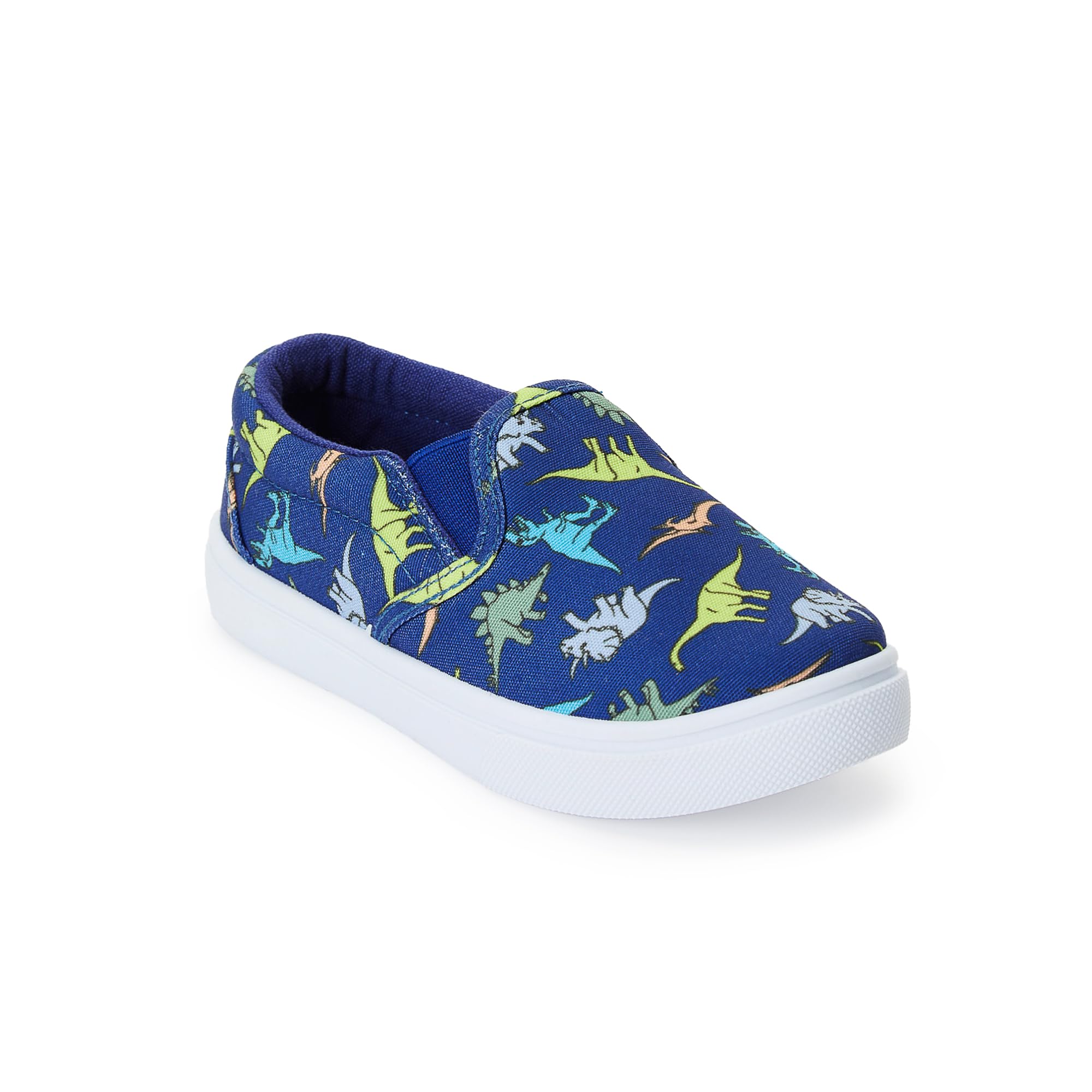 FabKids Kids Sneakers Boys Girls Canvas Shoes Slip On Low Top Footwear for Toddler Little Kid Big Kid