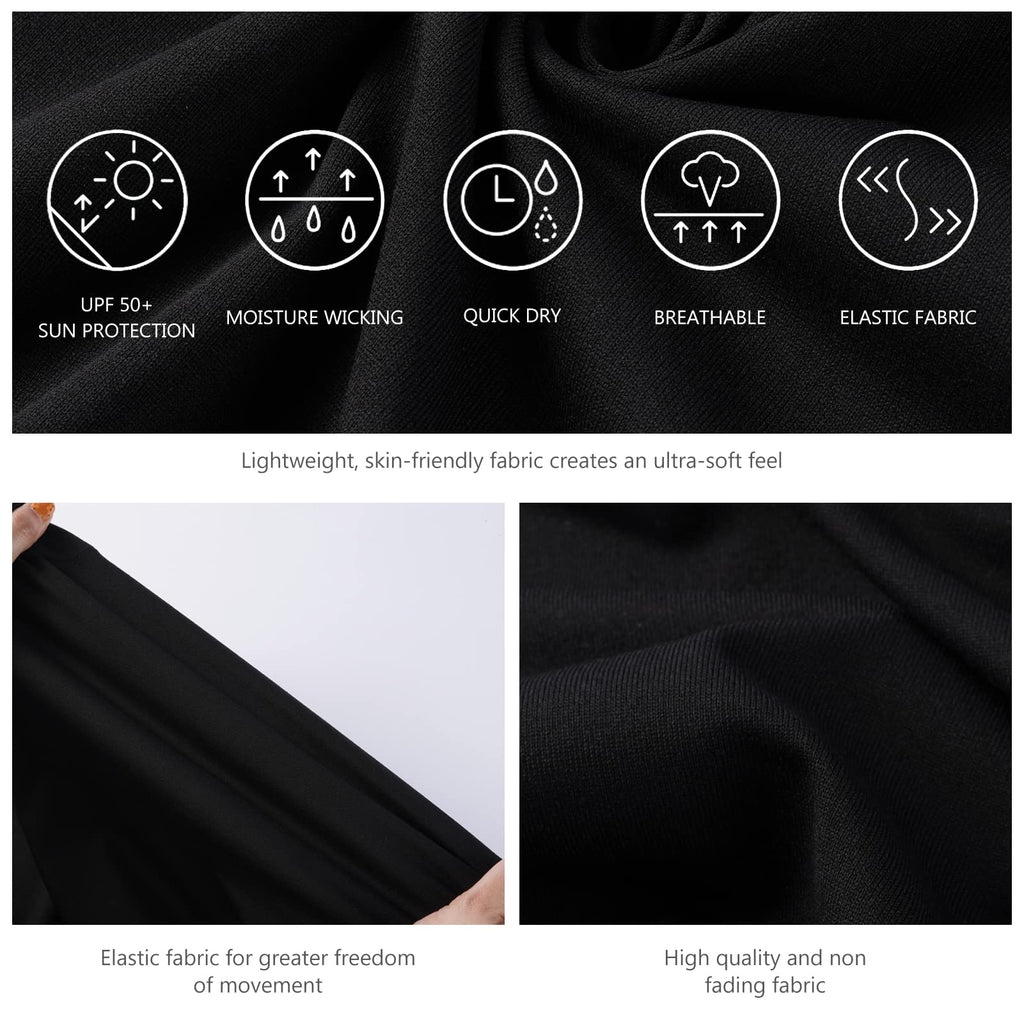 Women’s UPF 50+ Tank Dress A-Line with Pockets Breathable Quick Dry Sun Protection for Hiking Camping Beach Outdoor