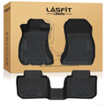 LASFIT Cargo Mat & Backrest Mats for Nissan Armada/Infiniti QX80 2019-2024, All Weather TPE Custom Fit Easy Clean Durable No-Curling Trunk Mat for Armada & QX80, Black