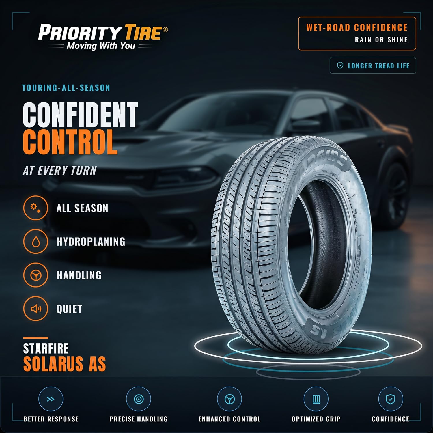 Starfire Solarus AS All-Season 205/55R16XL 94H Tire