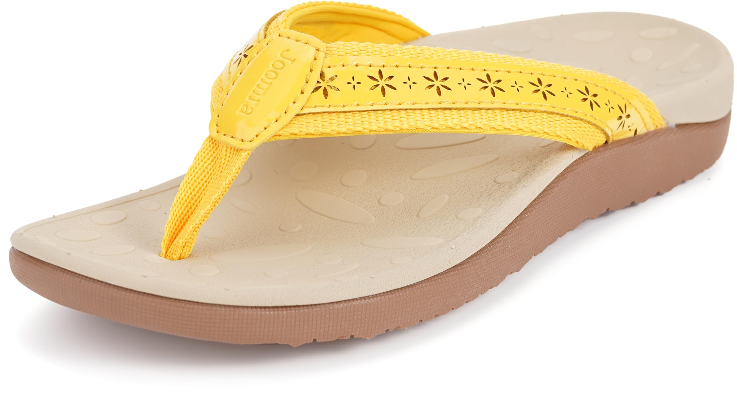 Joomra Women's Flip Flops Arch Support Orthotic Toe Post Thong Sandals