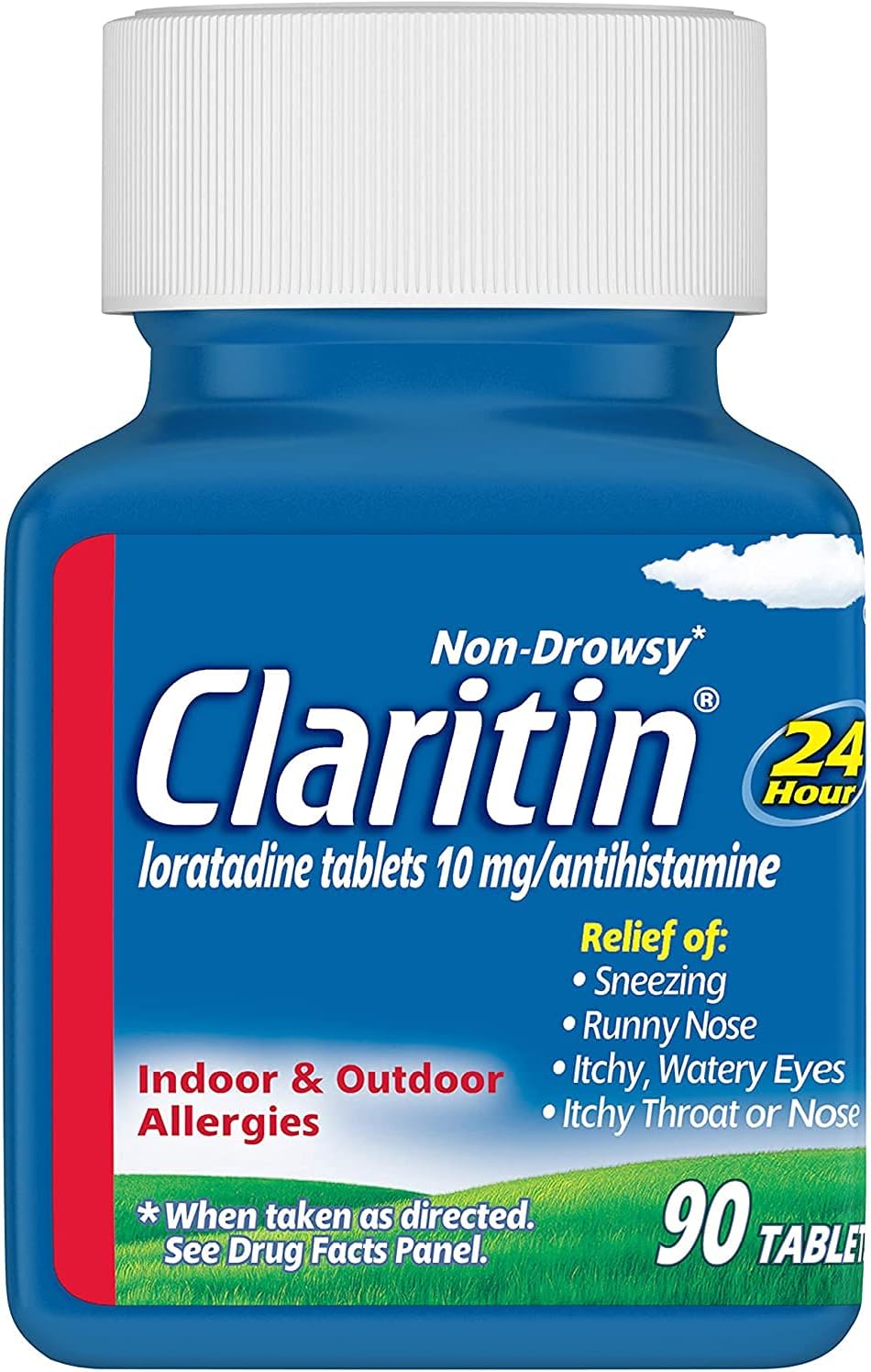 Claritin Indoor & Outdoor Allergy Relief, 90-Tablets