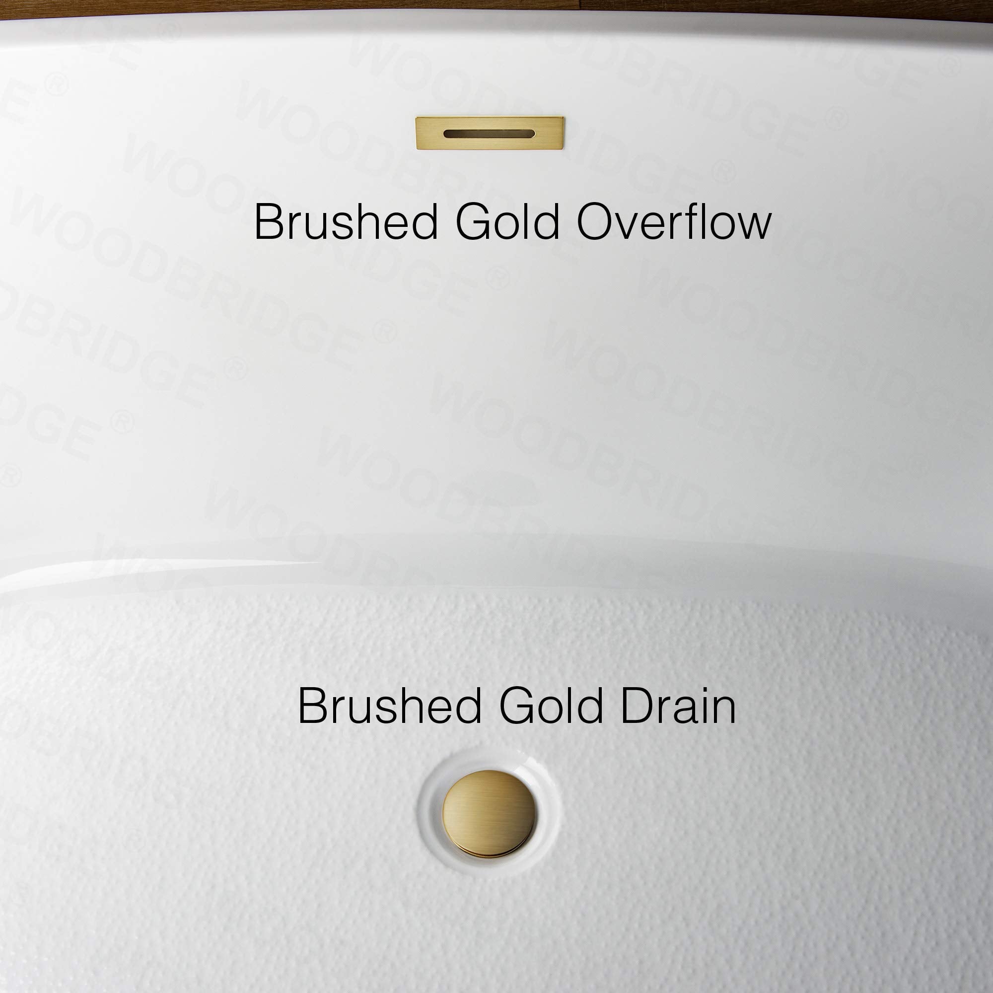 WOODBRIDGE B0006-C Bathtub, Chrome