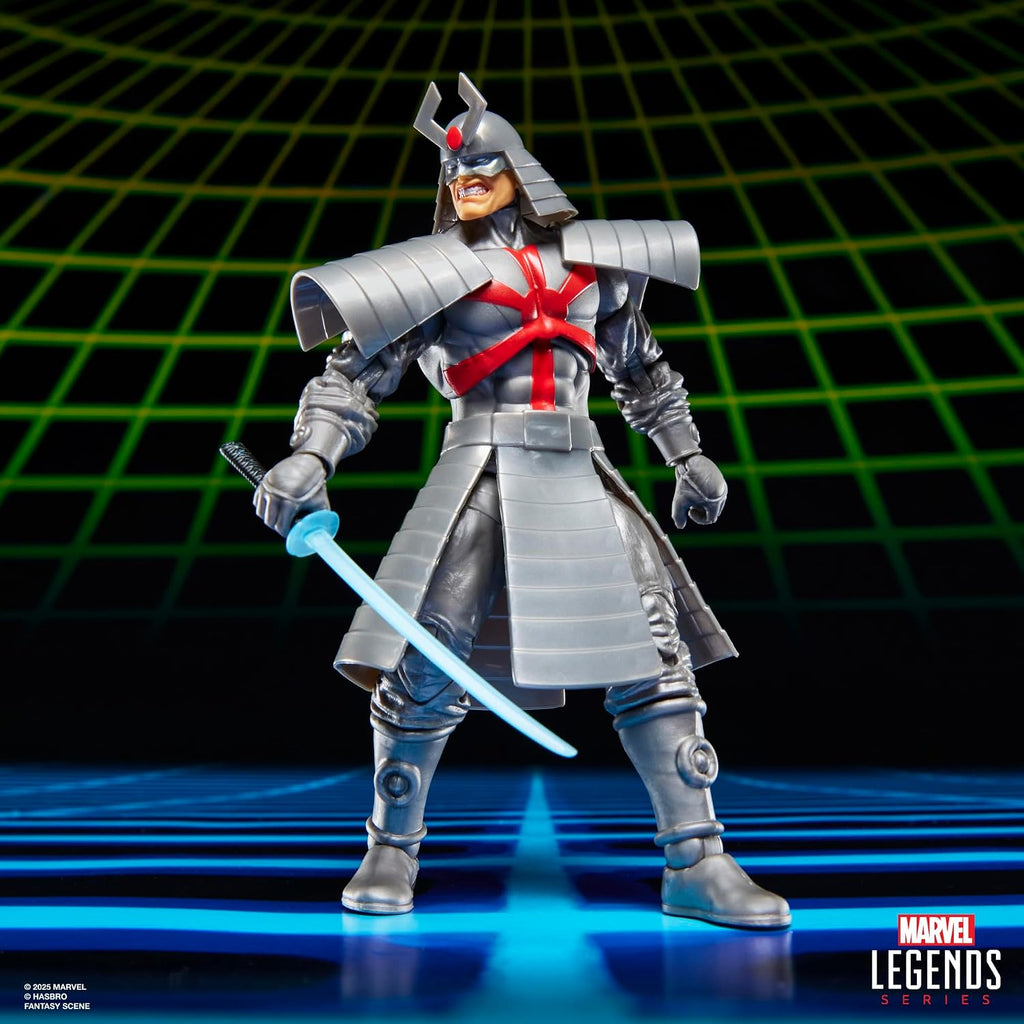 Marvel Legends Series Gamerverse Wolverine vs Marvel's Silver Samurai, Retro Video Game -Inspired Collectible 6-Inch Action Figures
