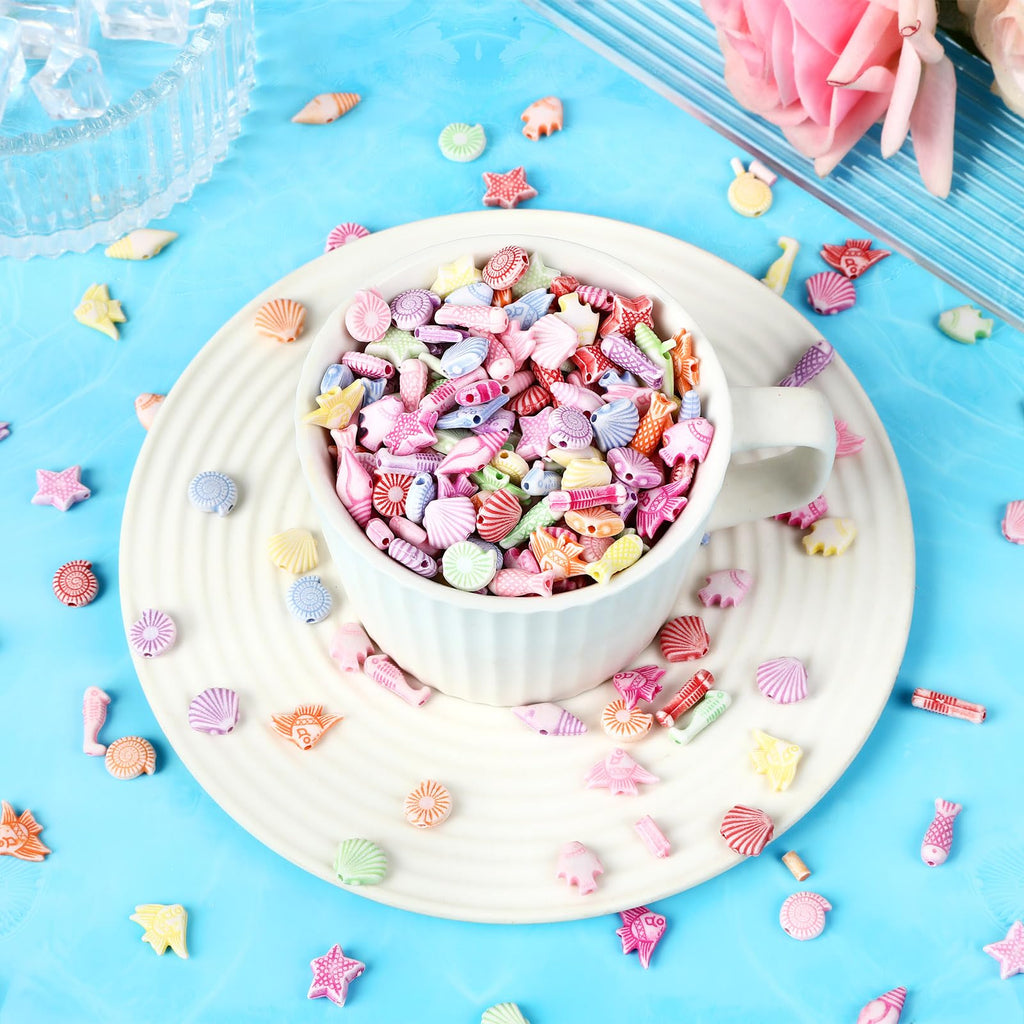 Augshy 700PCS White Letter Beads Alphabet Beads for Making DIY (6mm) | Premium Acrylic Cube Shape, Ideal Bracelets and Keychains, Large Hole Design for Easy Paracord Threading