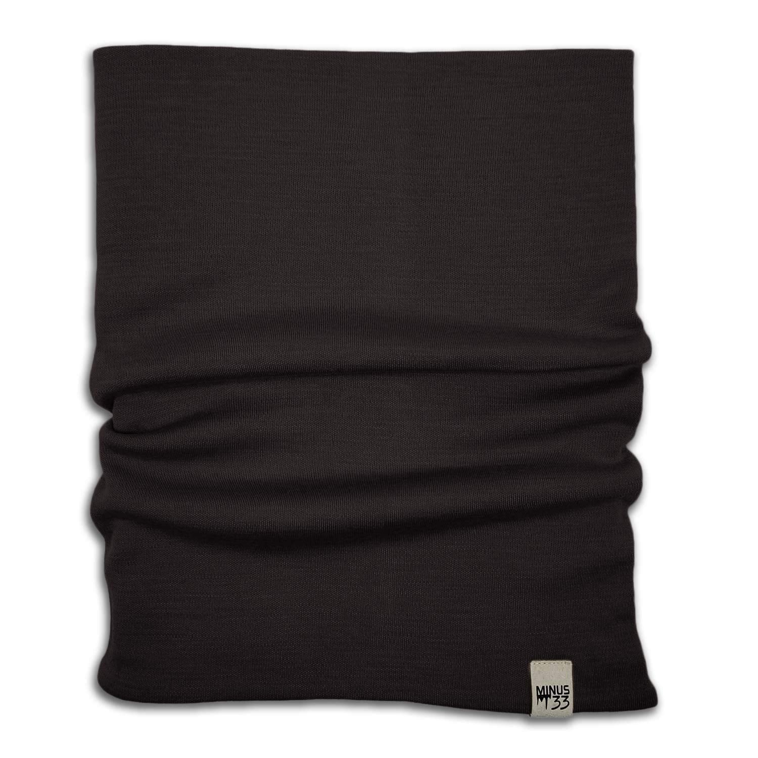 100% Merino Wool - Midweight Neck Gaiter - Skiing Neck Warmer - Winter Face Mask - Multipurpose Headwear