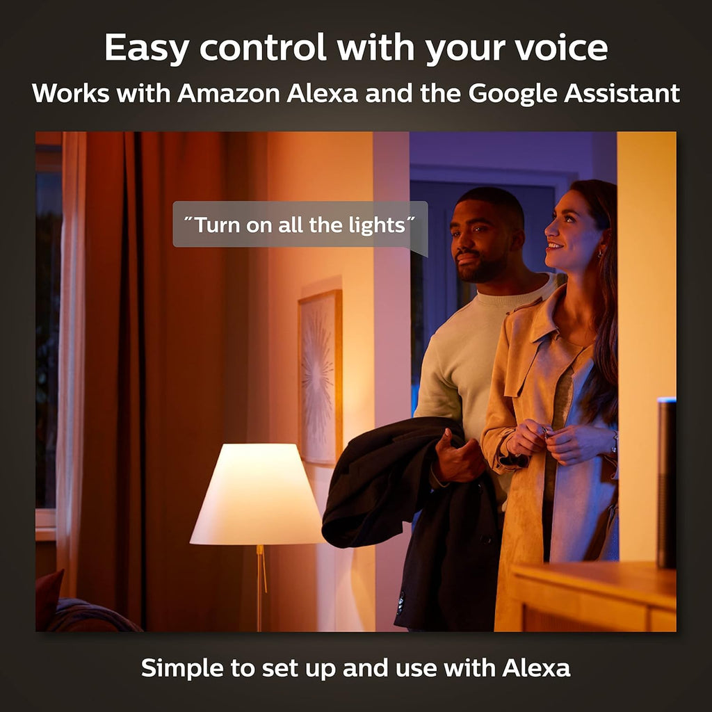 Philips Hue Smart Retrofit Recessed 5/6 Inch LED Downlight 1 Pack - White Ambiance Warm-to-Cool White Light 1100LM - Indoor Control with Hue App - Works with Alexa, Google Assistant and Apple Homekit