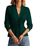 GRACE KARIN Women Cardigan Sweaters 2025 Fall,Long Sleeve Cropped Sweater Coat Trendy,Button Front Peplum Tops Lightweight
