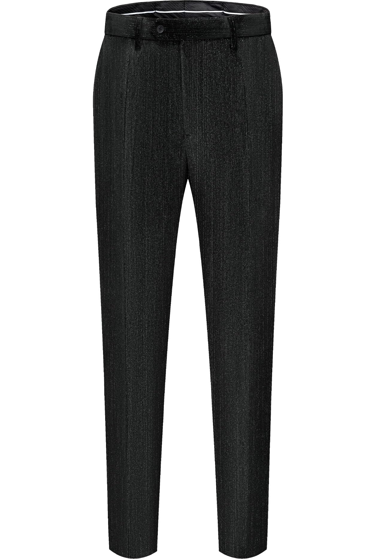 MAGE MALE Mens Suits Velvet Tuxedo Suit Set Slim Fit 2 Piece Luxurious Party Dinner Jacket Pants with Bow Tie