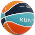 KUYOTQ Kids Youth Adult Size 3/4/5/6/7 (22/25.5/27.5/28.5/29.5") Basketball Premium Rubber or Faux Leather Basketball Indoor Outdoor Basketball for Boys Girls Womens Mens Basketball Gifts (Deflated)