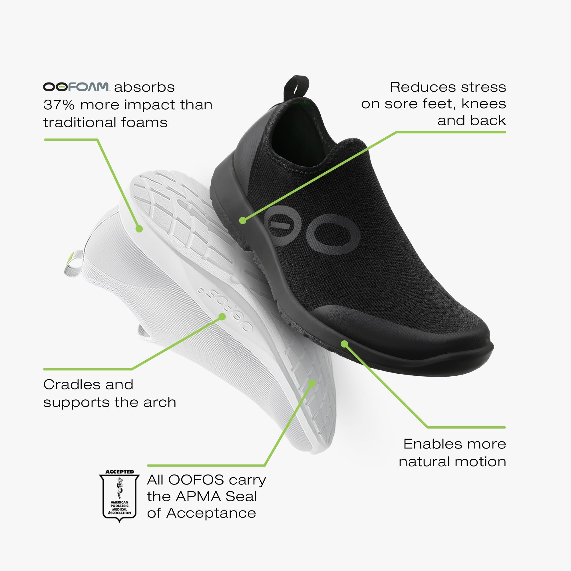 OOFOS Womens Women's Oomg Sport Shoe
