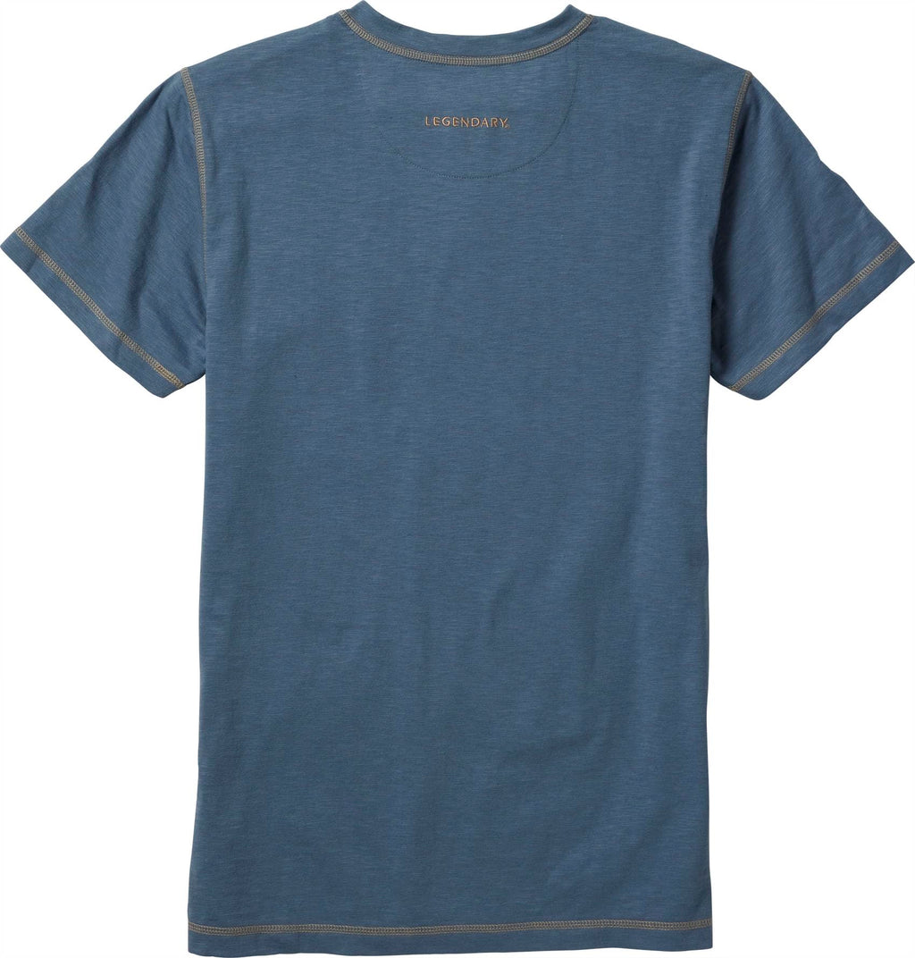 Legendary Whitetails Men's Henley Short Sleeve Casual Fit Shirt