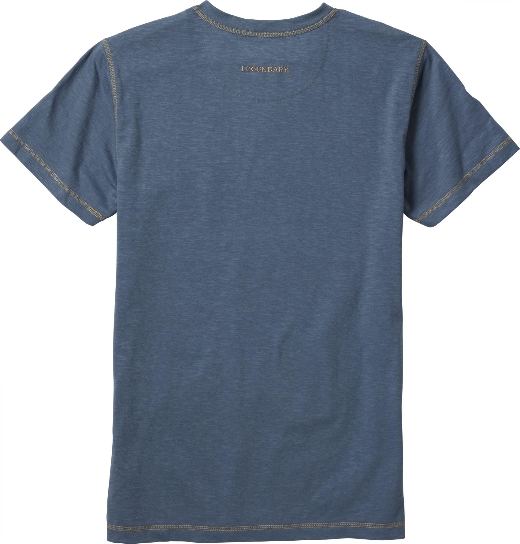 Legendary Whitetails Men's Henley Short Sleeve Casual Fit Shirt