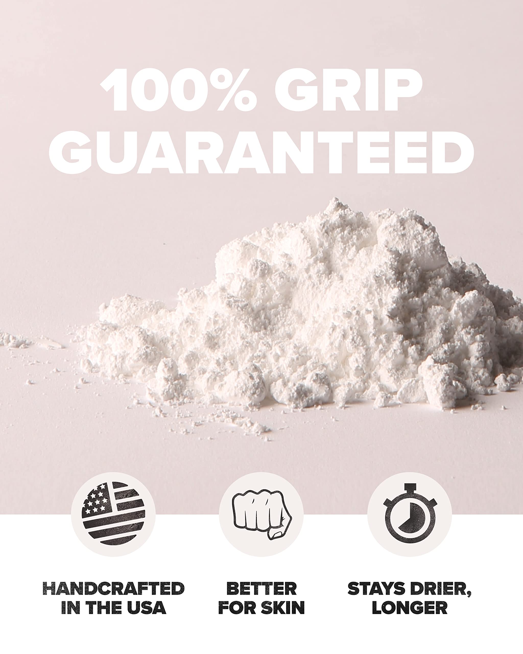Friction Labs Premium Loose Climbing Chalk - High-Performance Hand Chalk with Superior Grip for Bouldering, Climbing, Weightlifting & More - Long Lasting & Skin Friendly Powdered Chalk